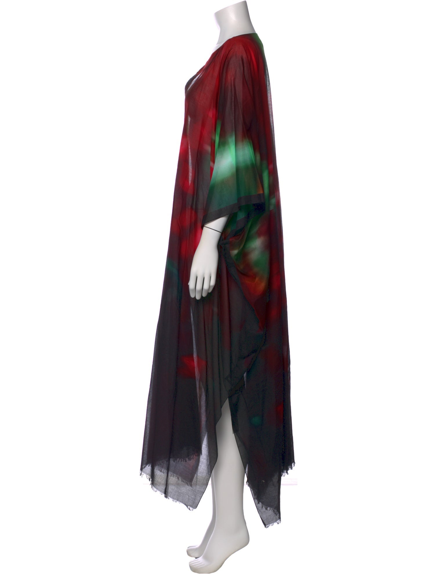 Dries Van Noten Printed Long Dress