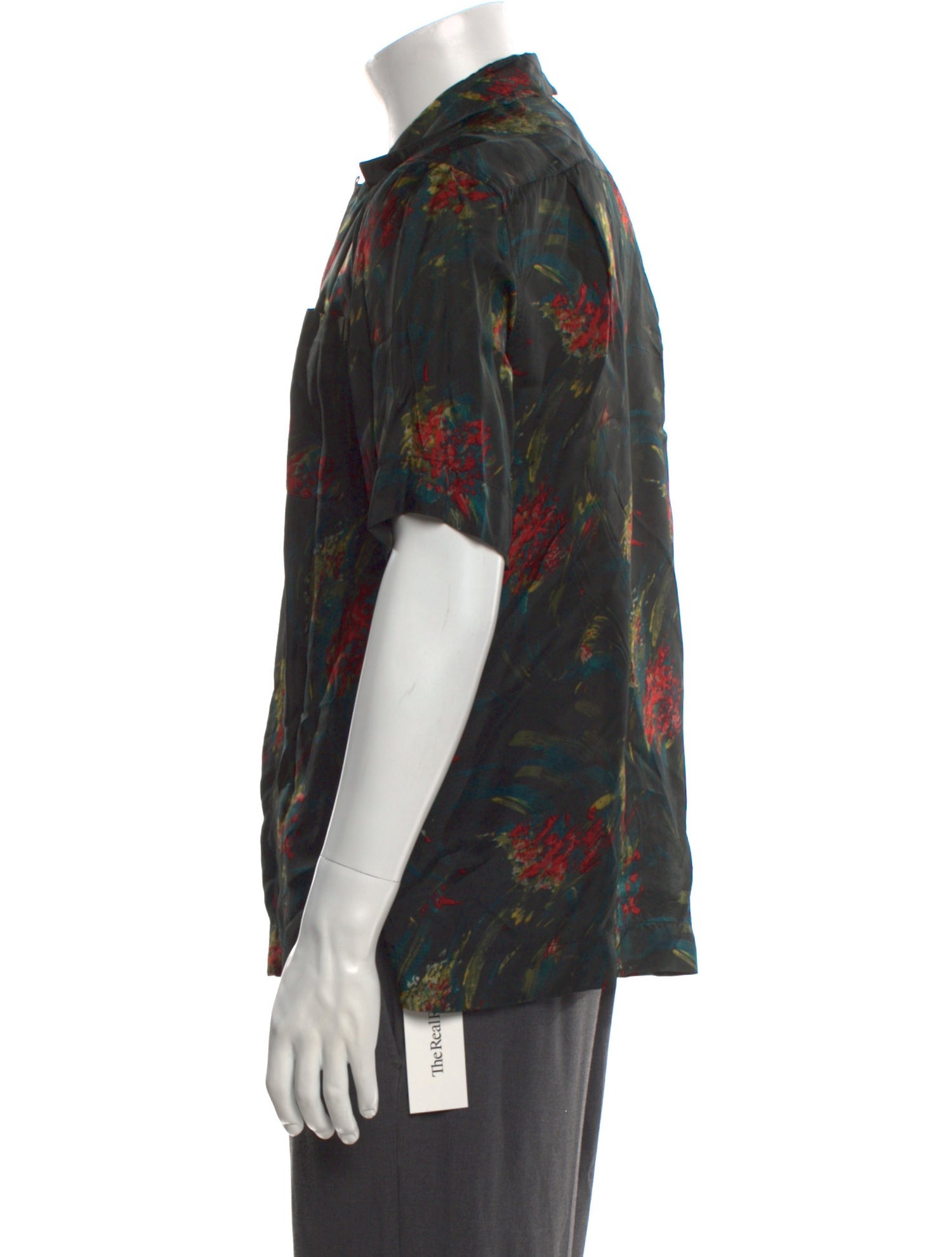 Dries Van Noten Printed Short Sleeve Shirt