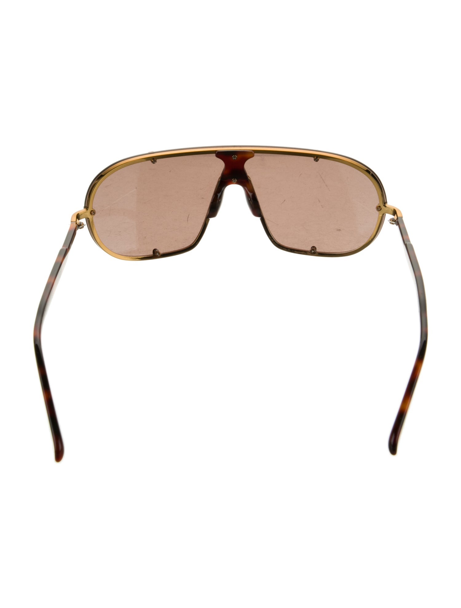 Dries Van Noten Shield Tinted Sunglasses
