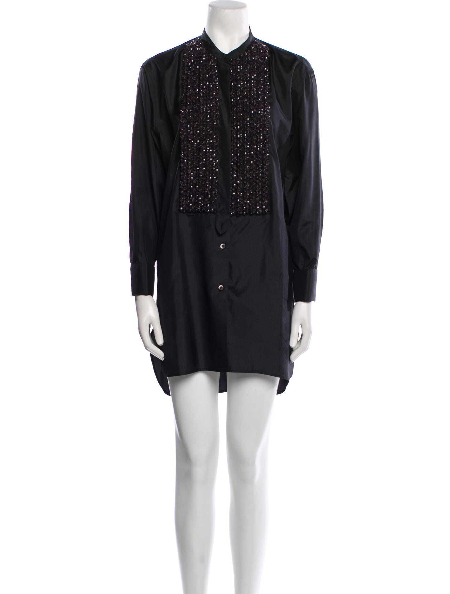 Dries Van Noten Silk Mini Dress