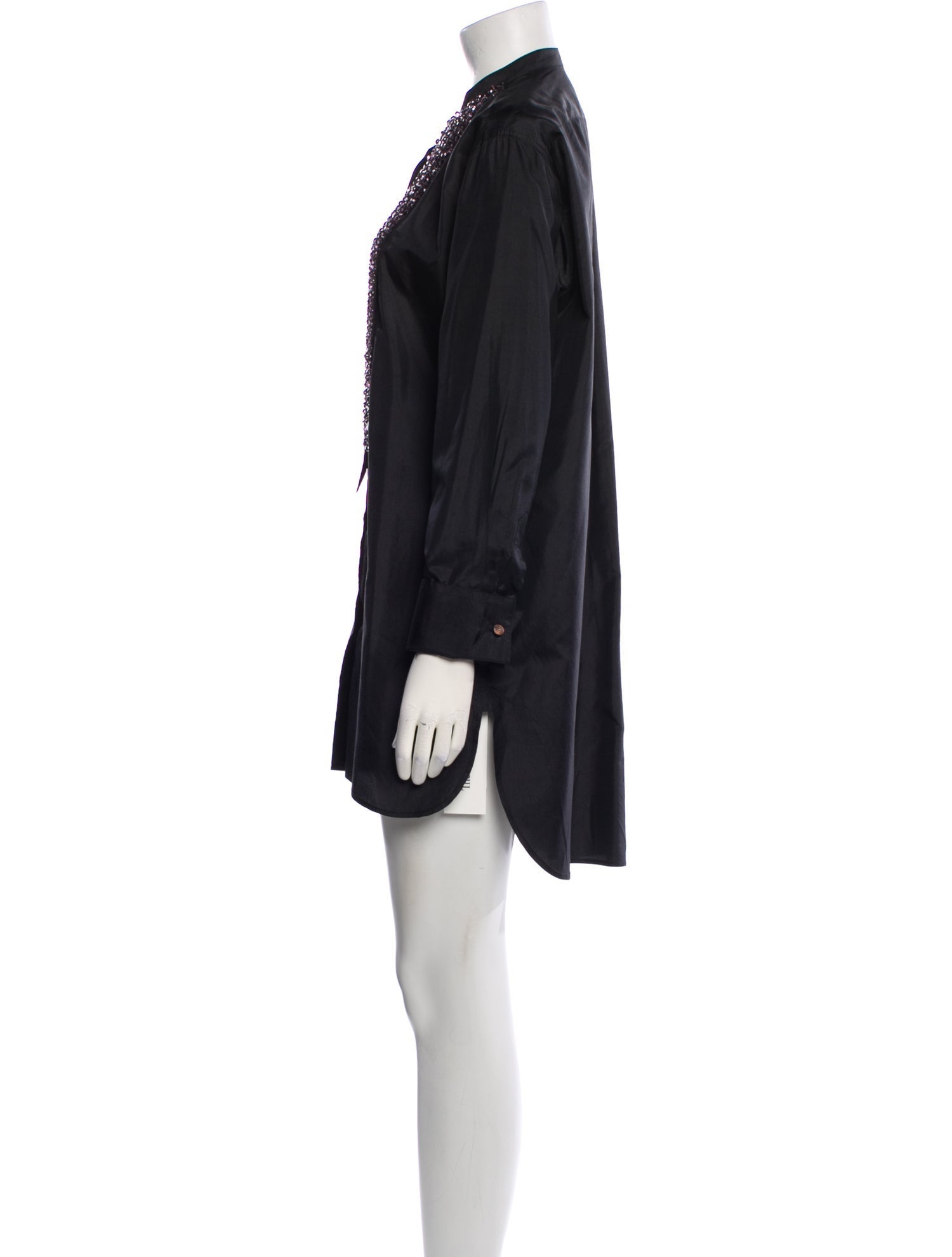 Dries Van Noten Silk Mini Dress