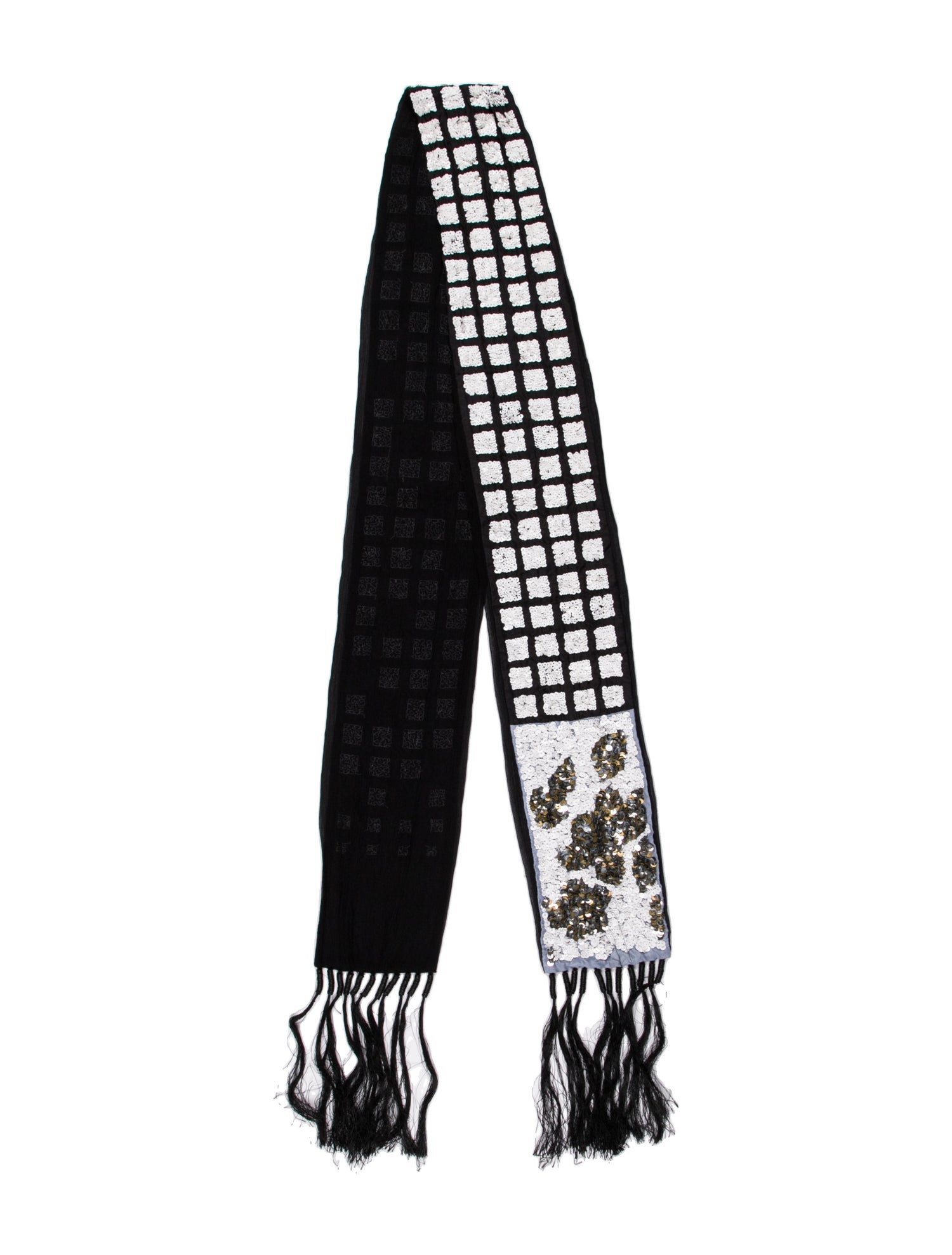 Dries Van Noten Silk Printed Scarf