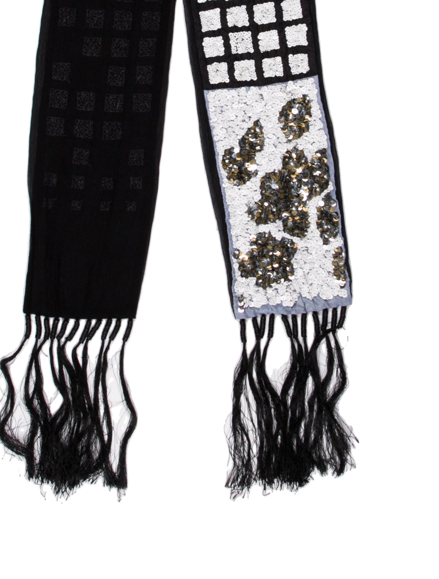 Dries Van Noten Silk Printed Scarf