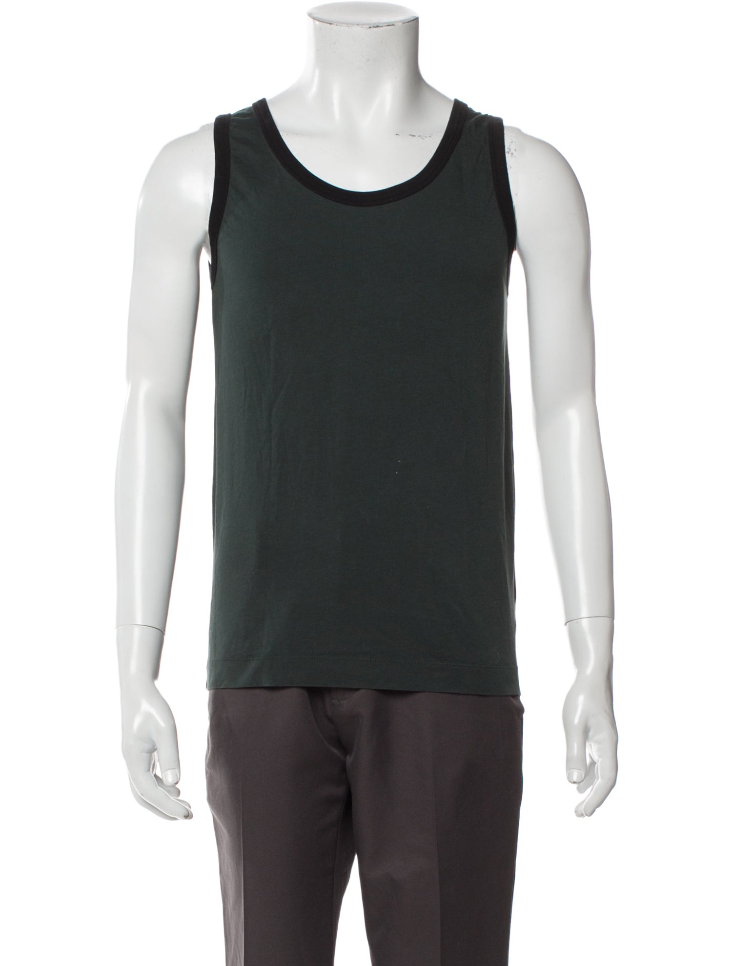 Dries Van Noten Scoop Neck Sleeveless T-Shirt