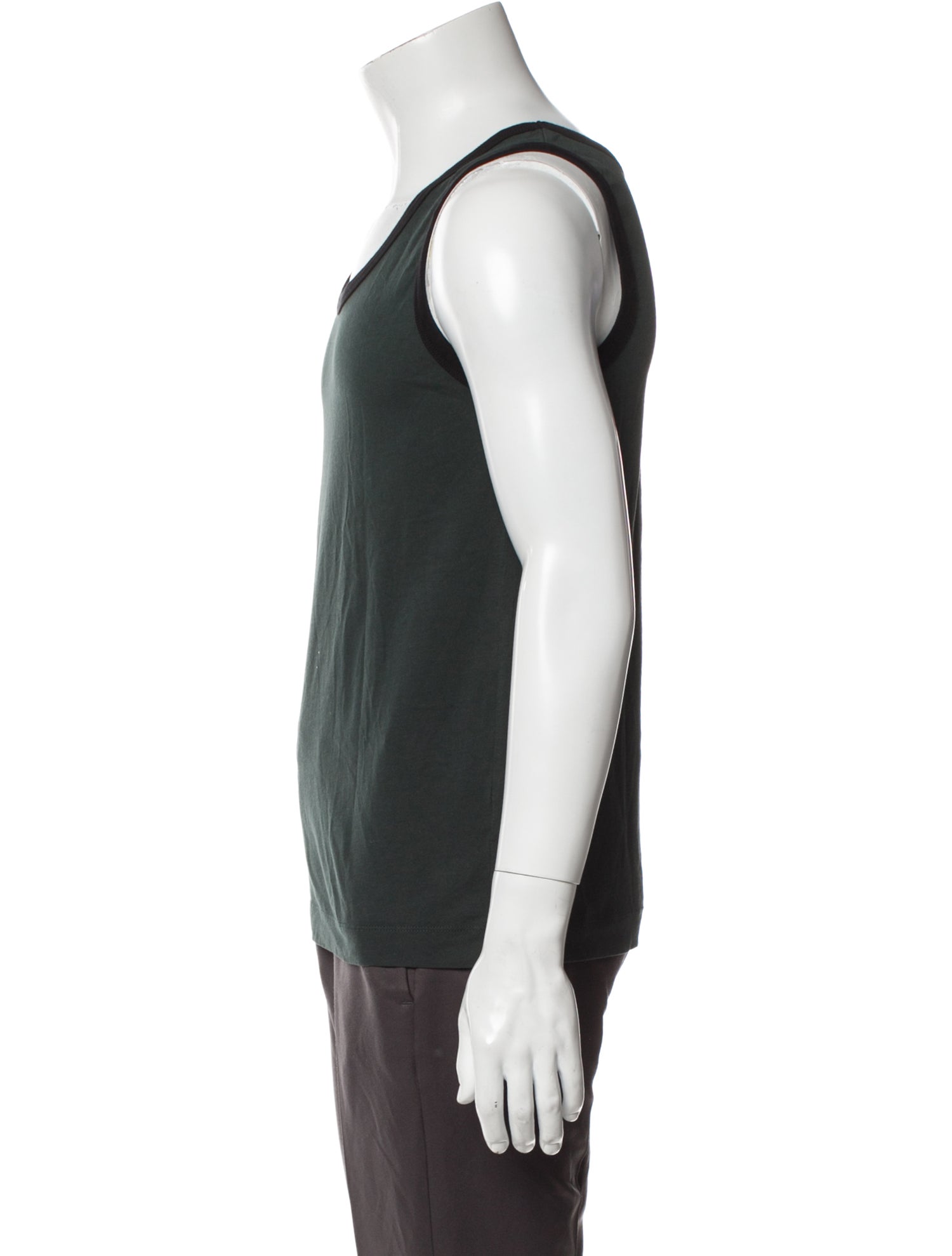 Dries Van Noten Scoop Neck Sleeveless T-Shirt