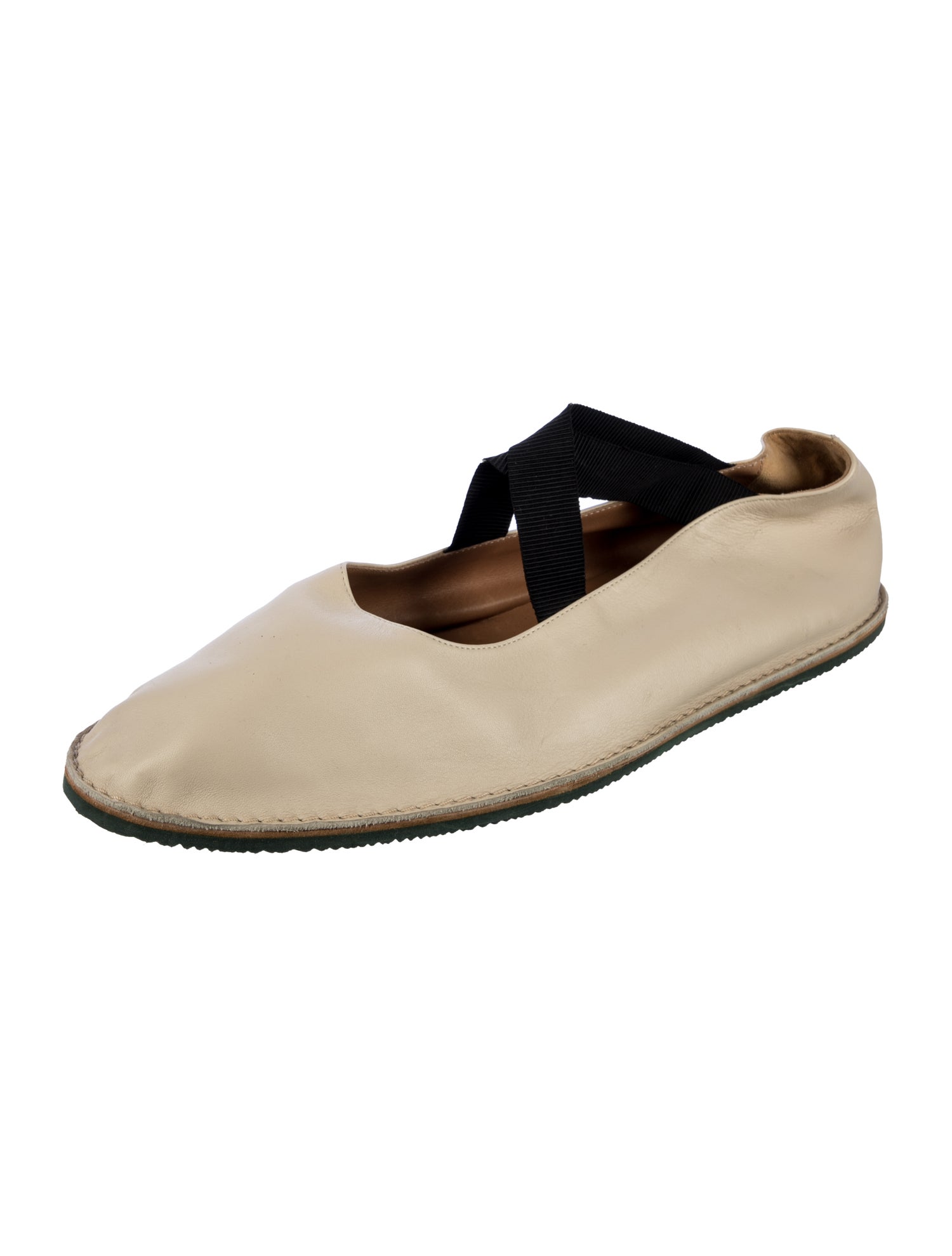 Dries Van Noten Leather Espadrilles