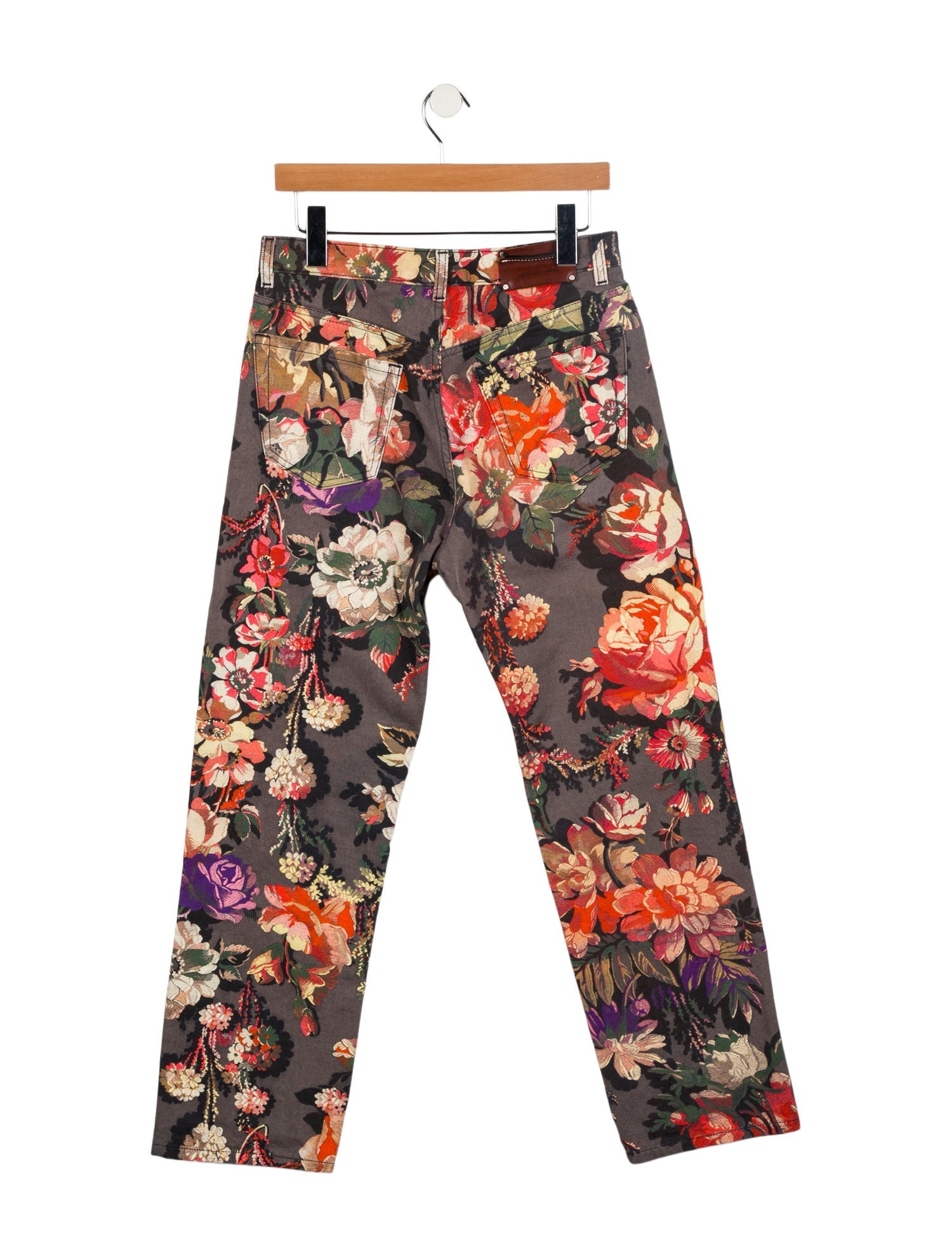 Dries Van Noten High-Rise Straight Leg Jeans