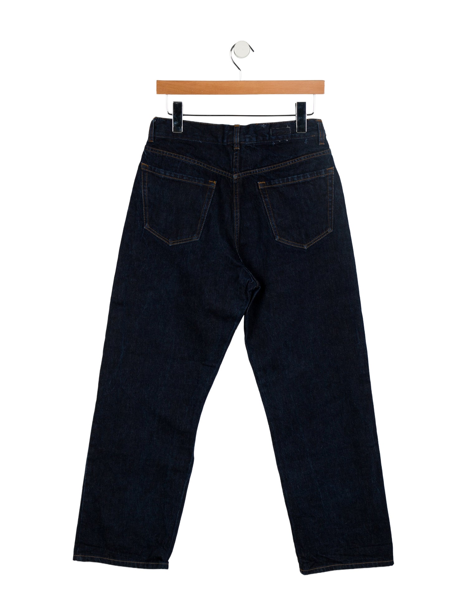 Dries Van Noten High-Rise Straight Leg Jeans