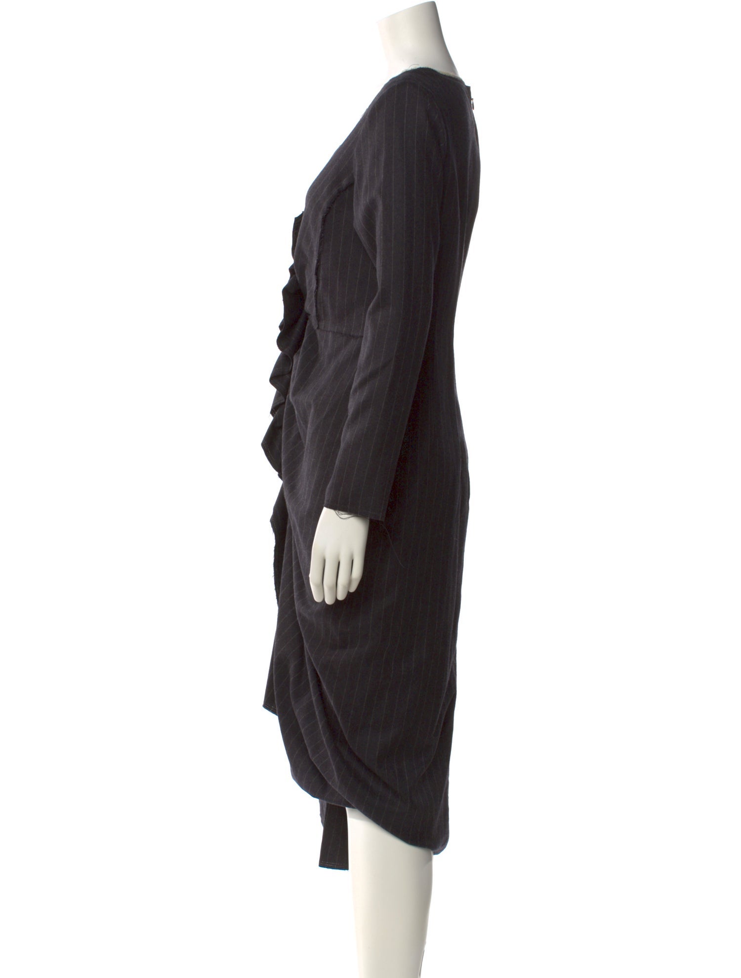 Dries Van Noten Wool Long Dress