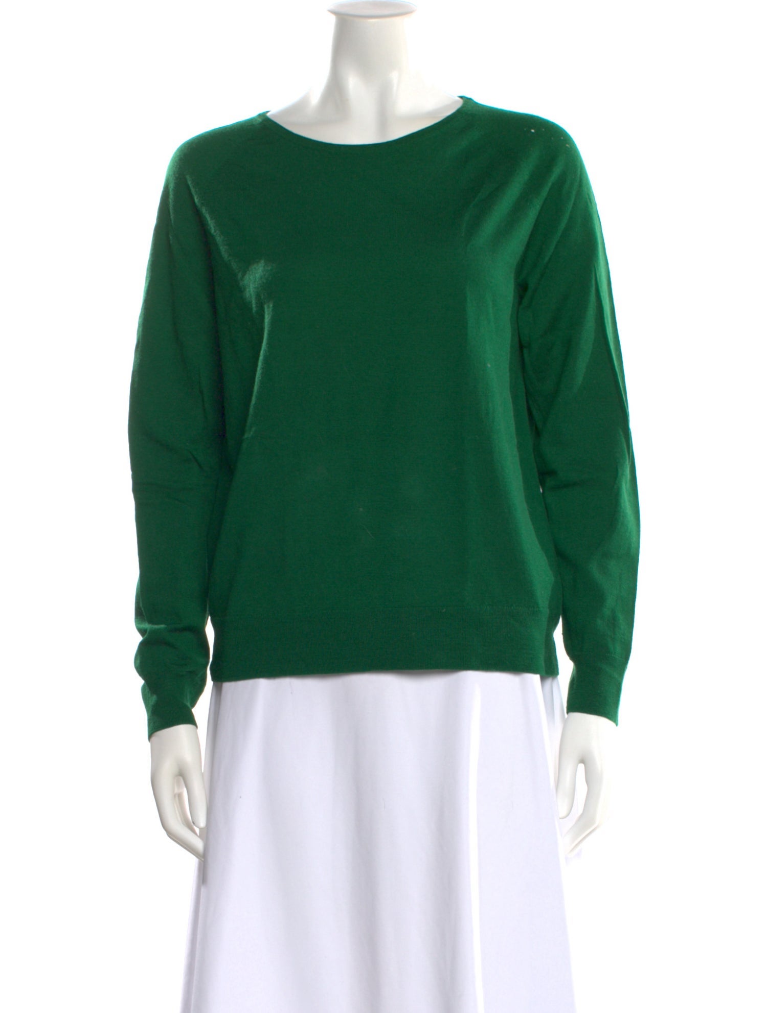 Dries Van Noten Merino Wool Scoop Neck Sweater