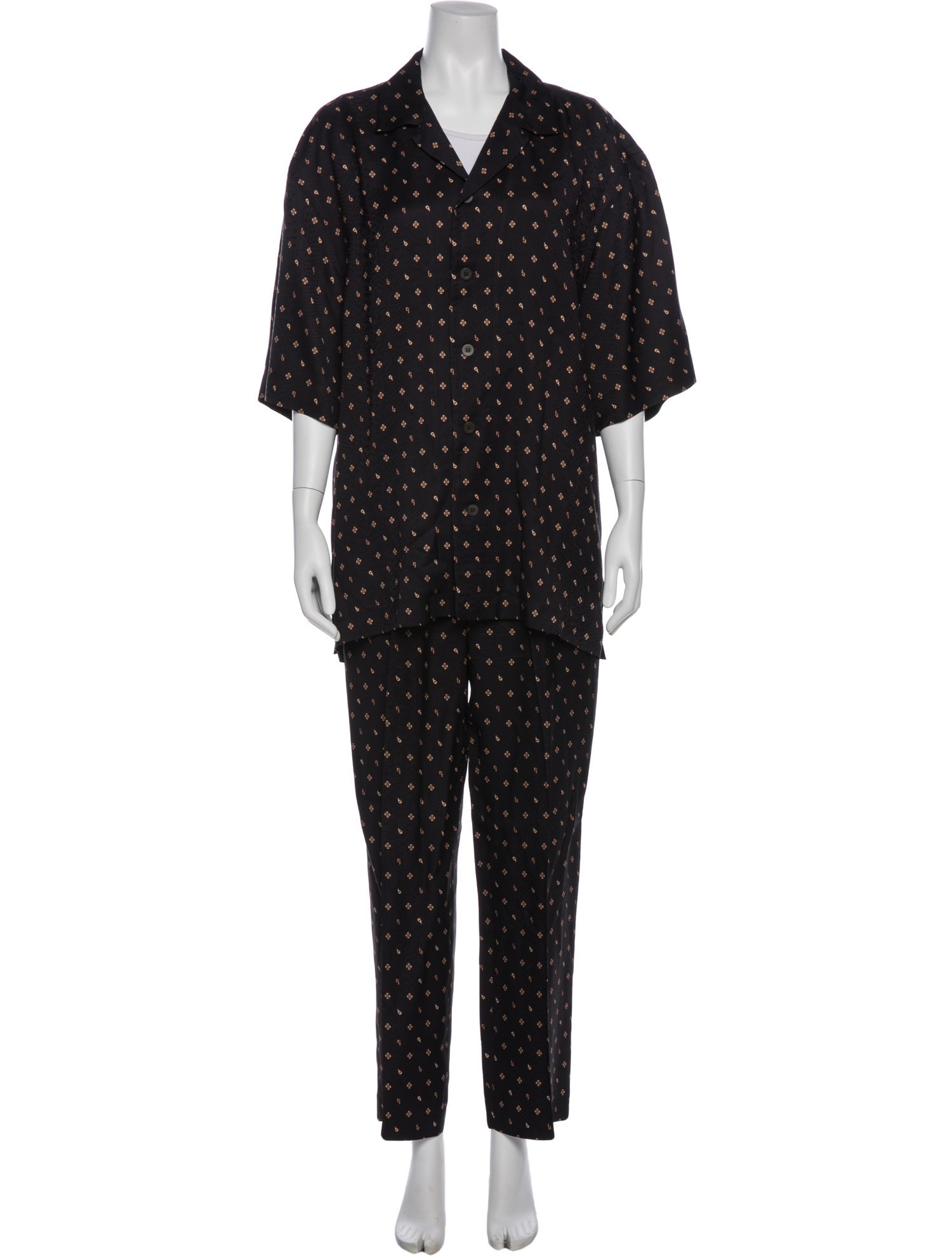 Dries Van Noten Printed Set