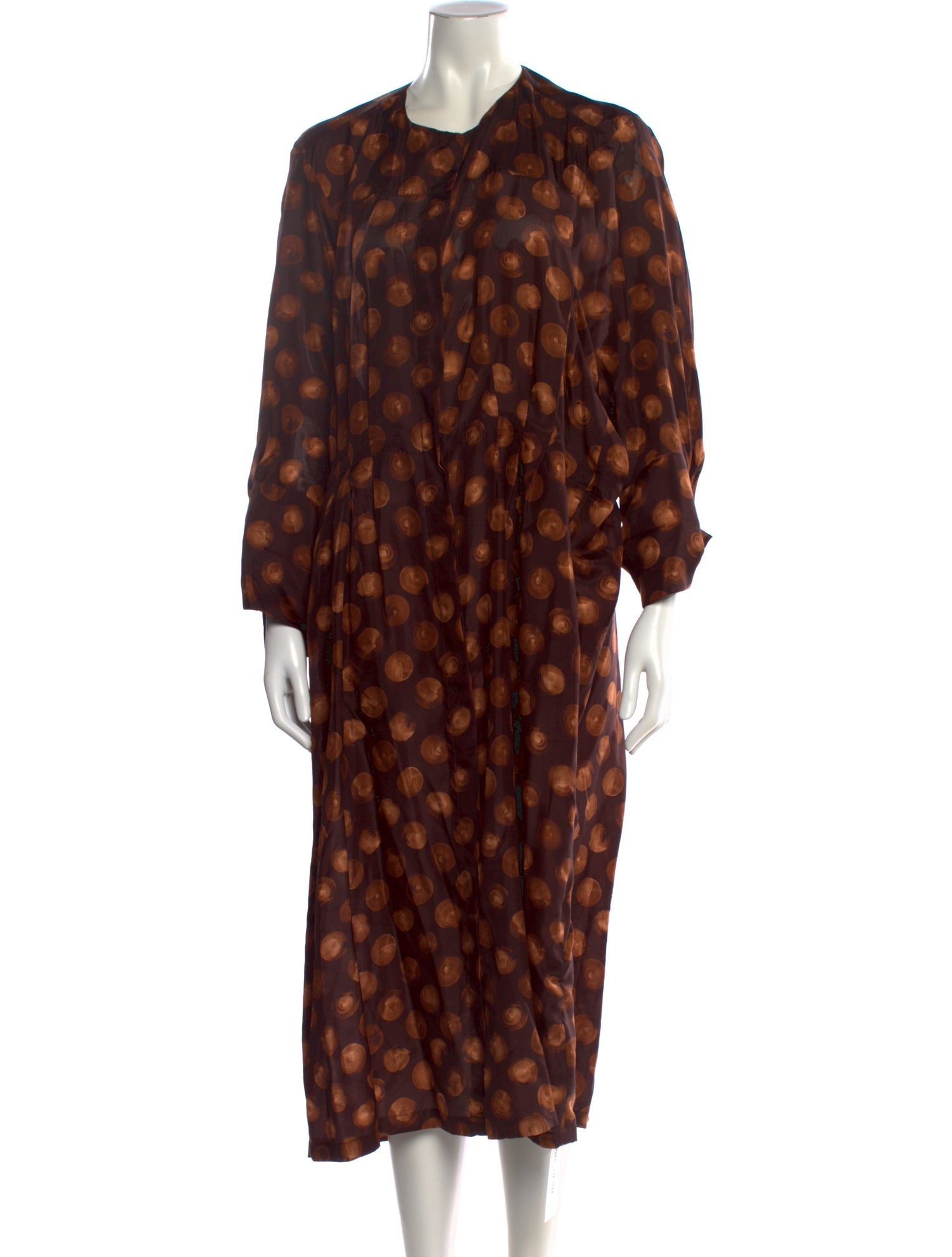 Dries Van Noten Silk Long Dress