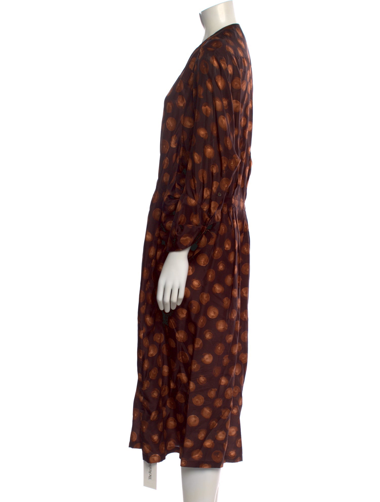 Dries Van Noten Silk Long Dress