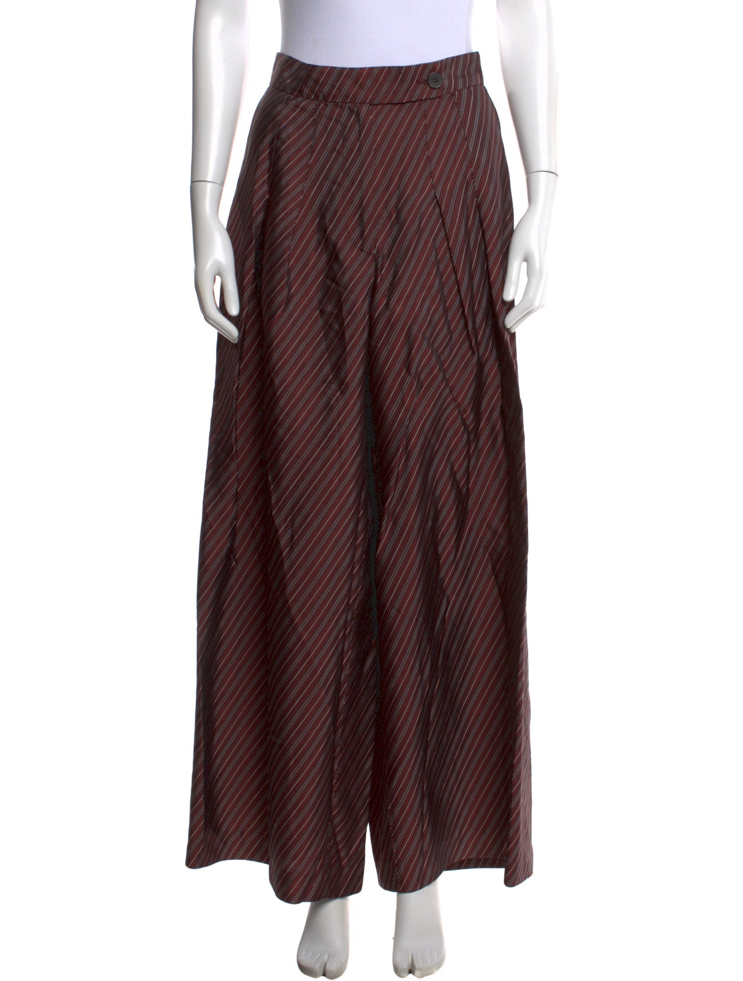 Dries Van Noten Striped Wide Leg Pants