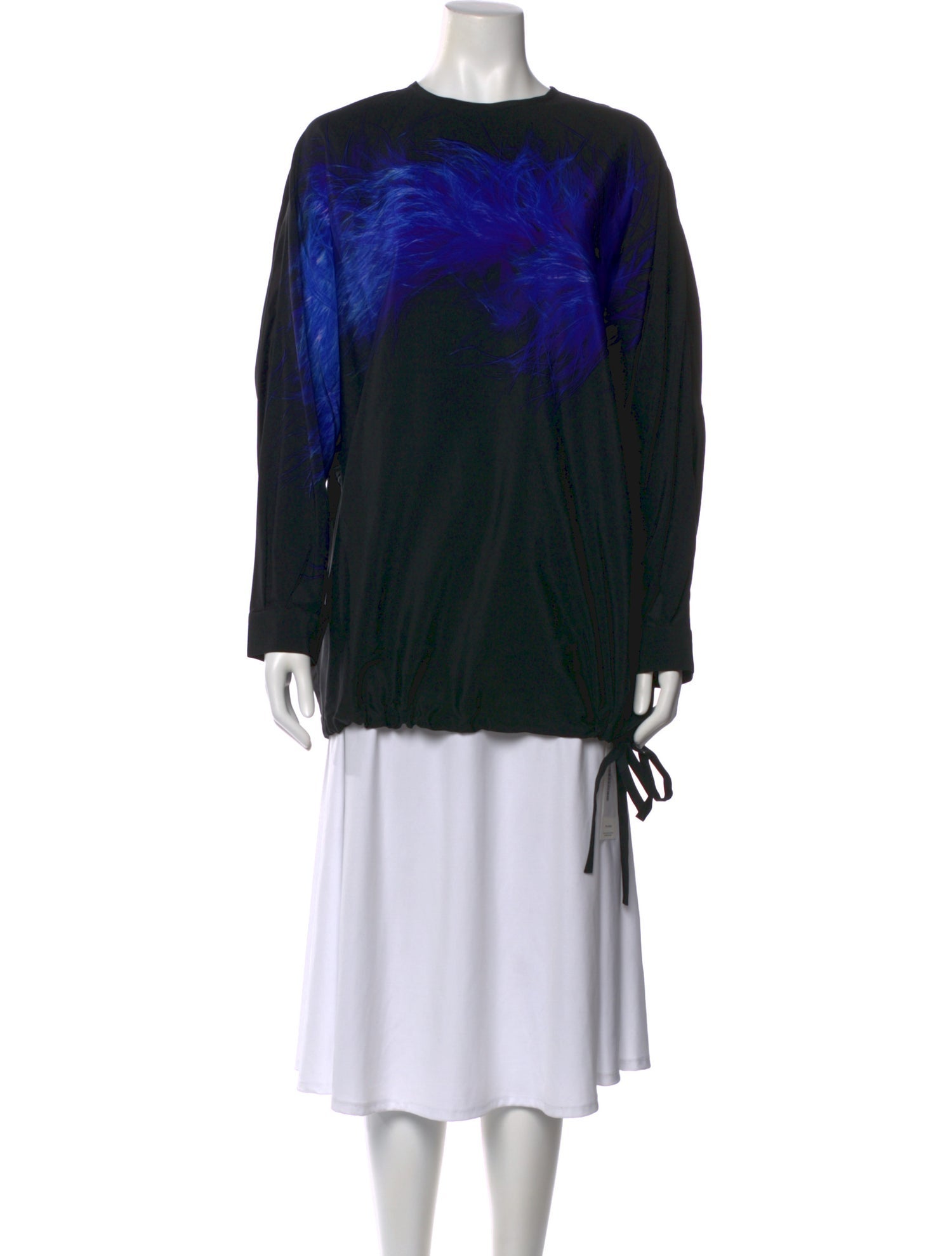 Dries Van Noten Silk Printed Top