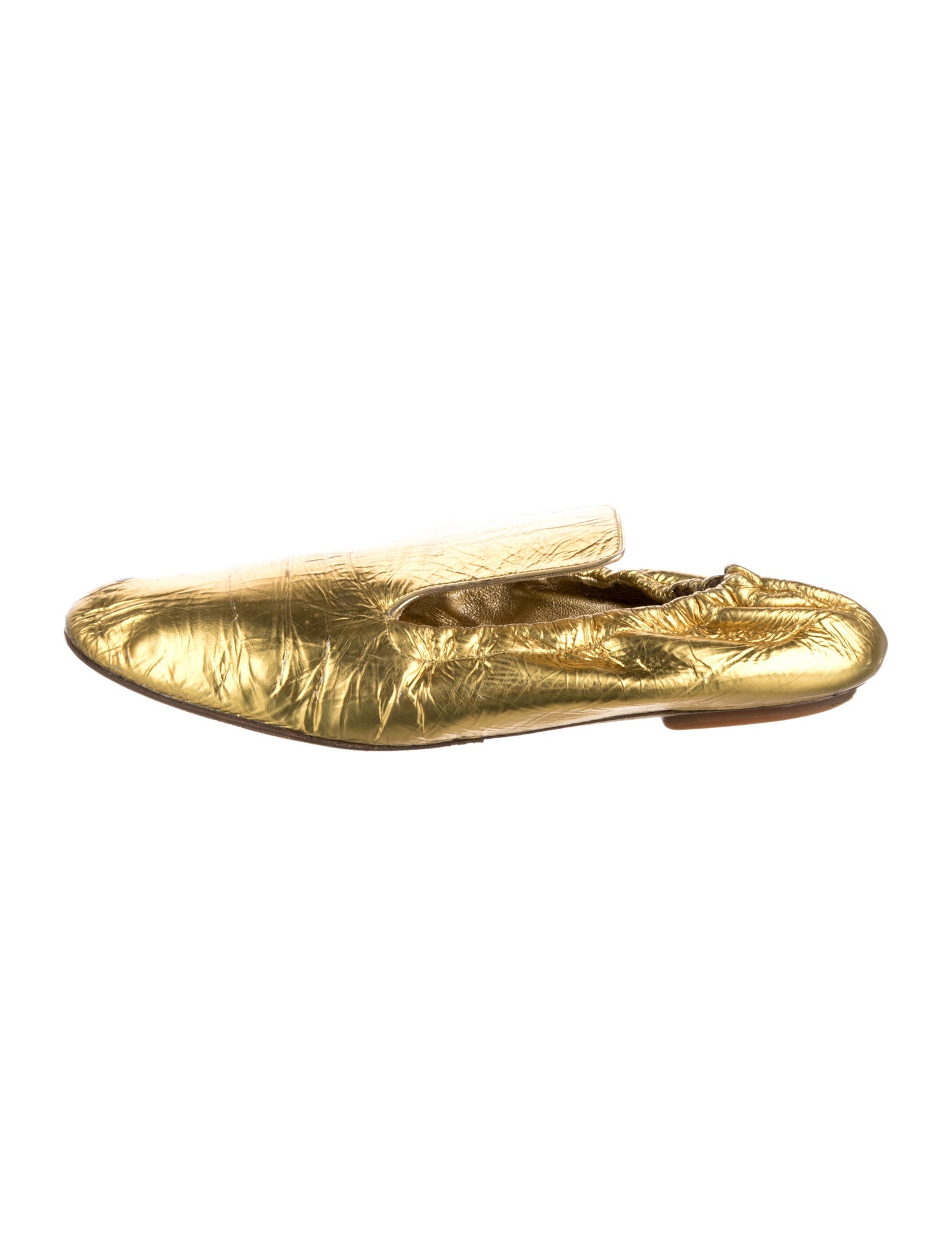 Dries Van Noten Leather Ballet Flats