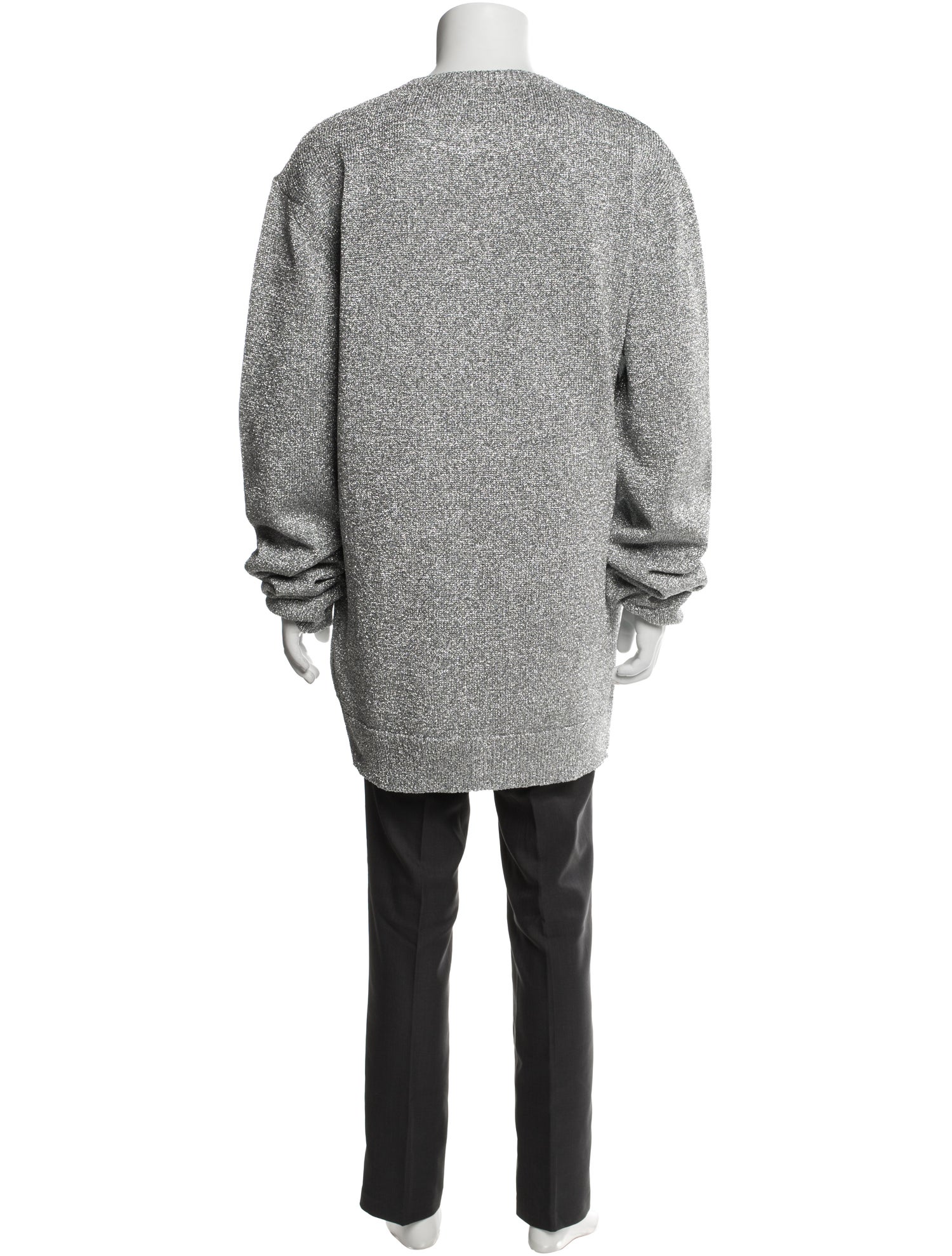 Dries Van Noten Crew Neck Long Sleeve Cardigan w/ Tags