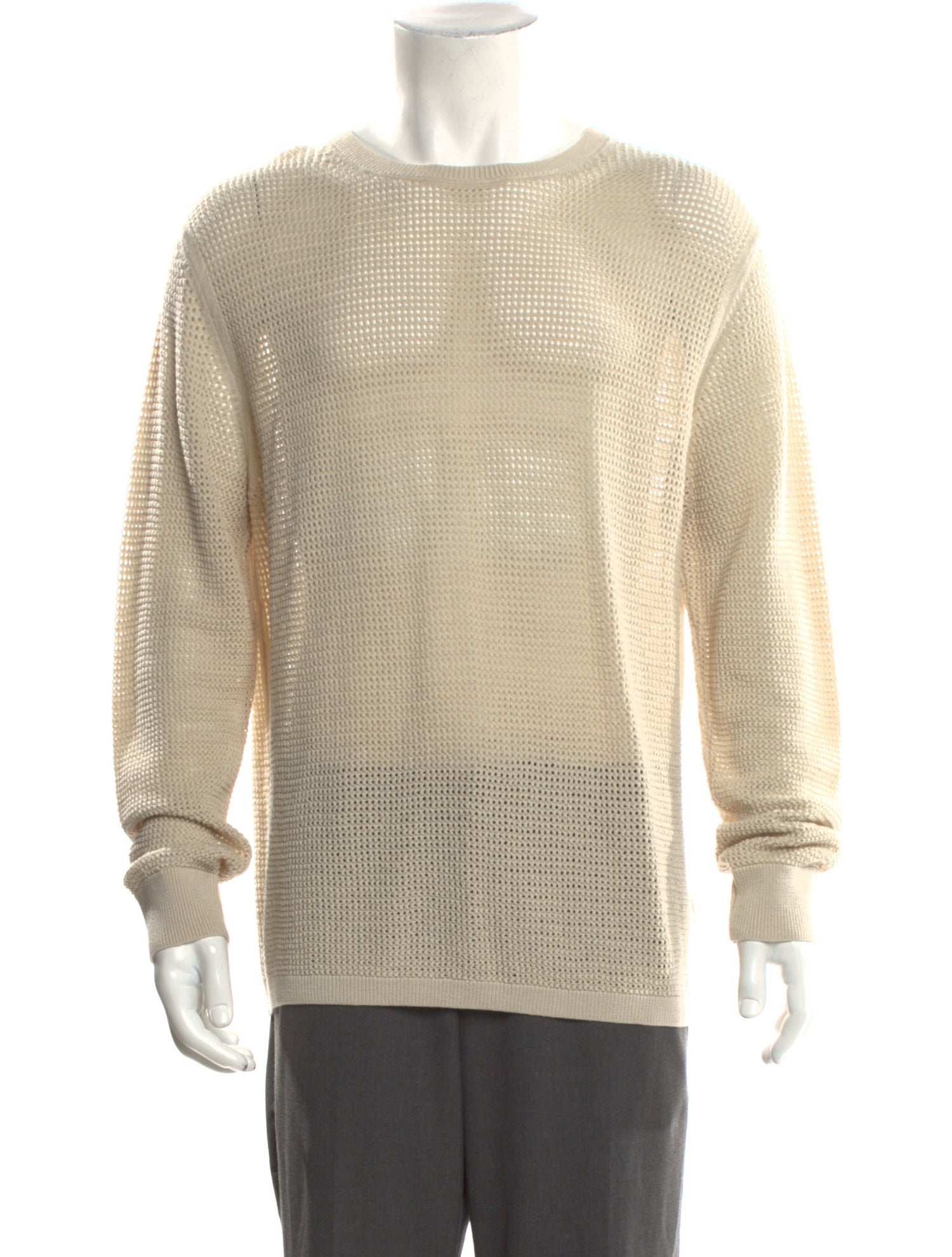 Dries Van Noten Merino Wool Crew Neck Pullover