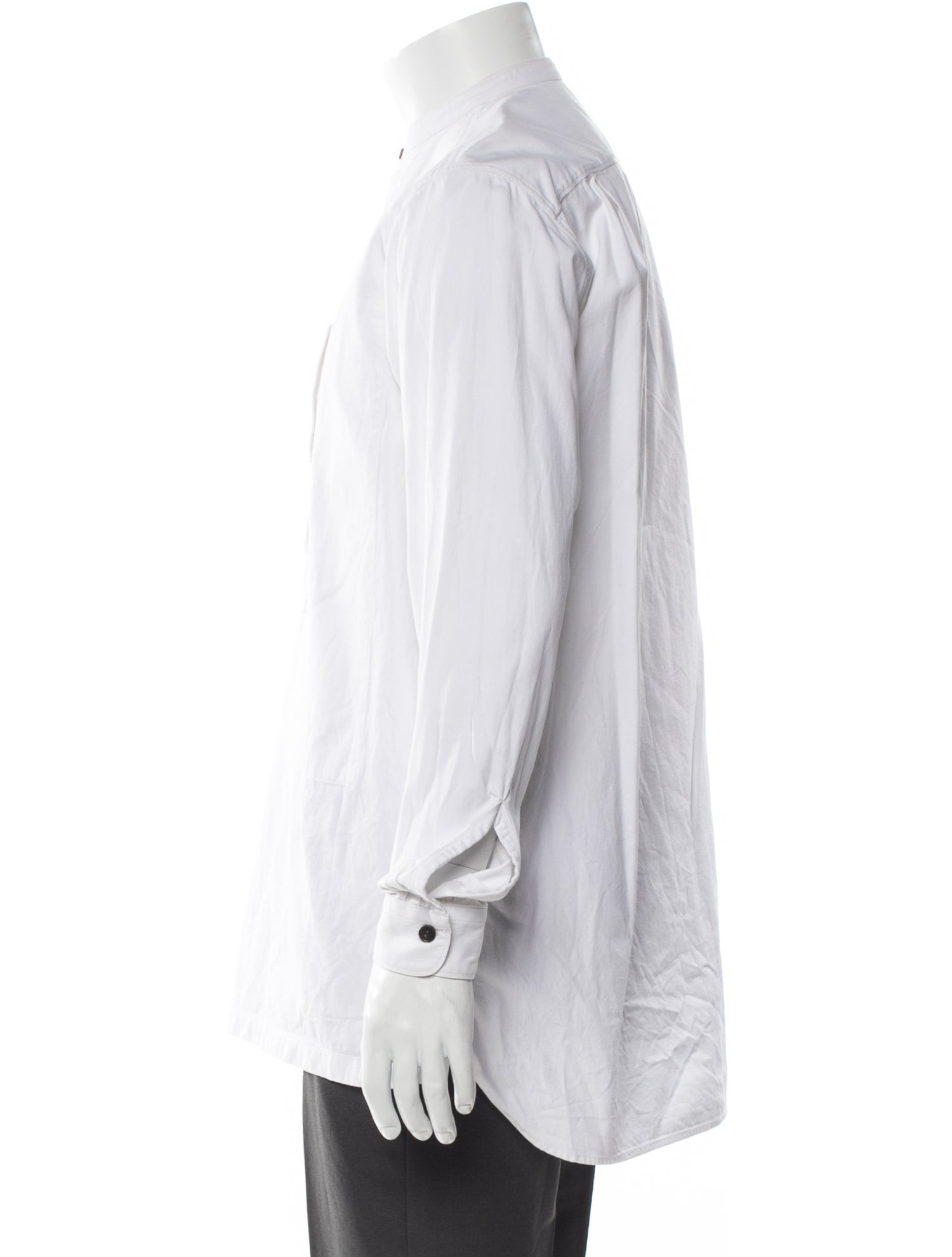 Dries Van Noten Long Sleeve Tuxedo Shirt