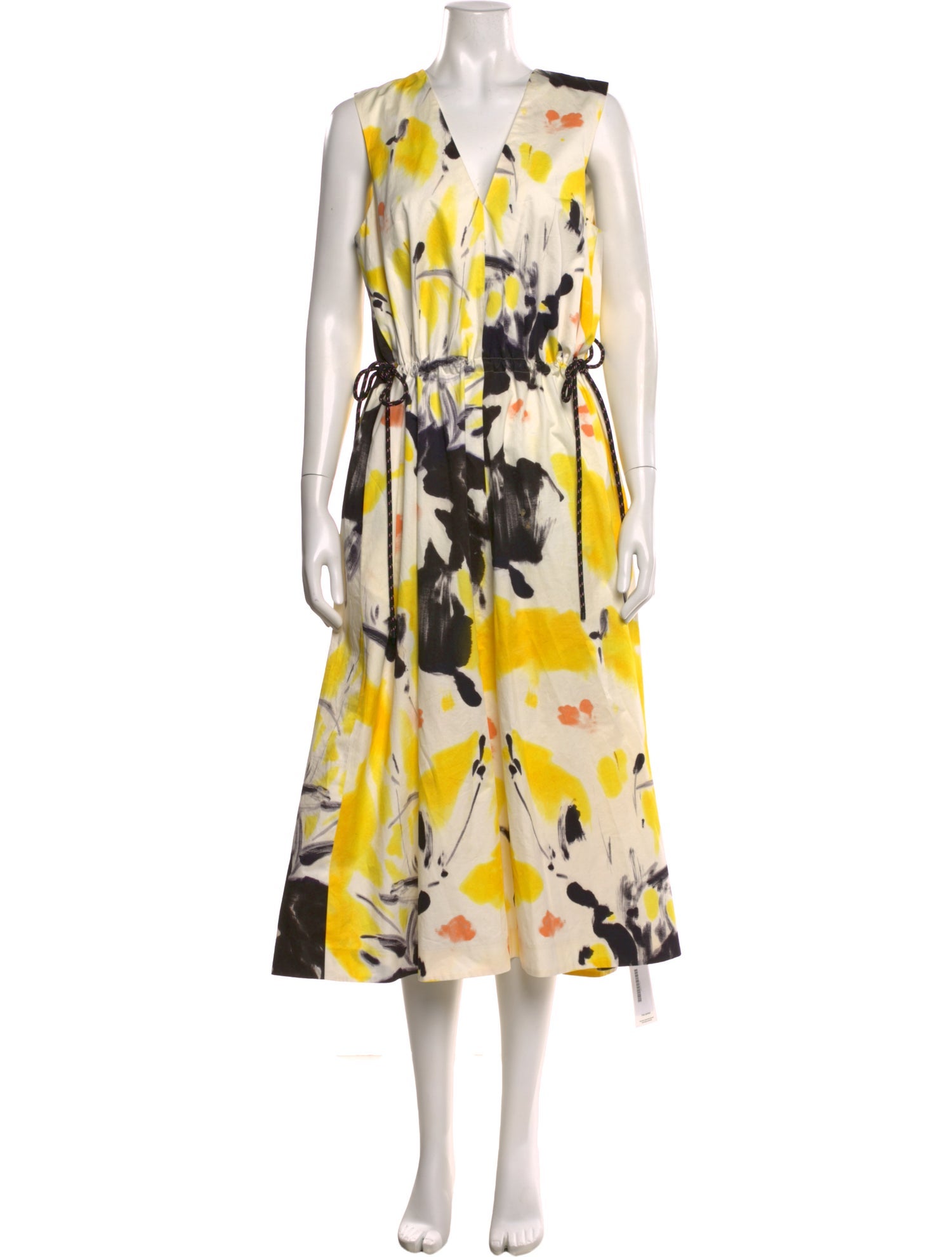 Dries Van Noten Printed Long Dress
