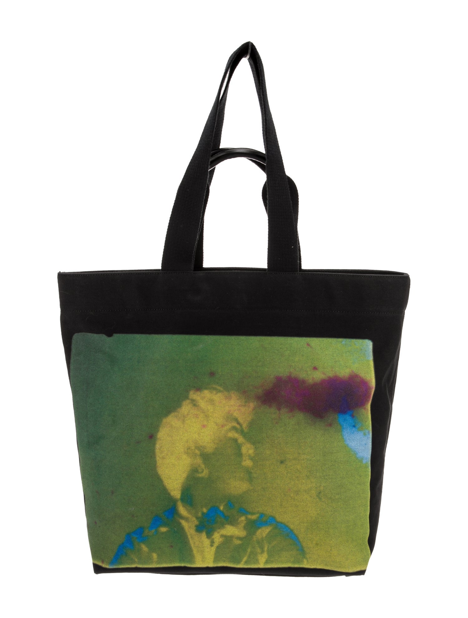 Dries Van Noten Canvas Backpack - Green Totes, Handbags