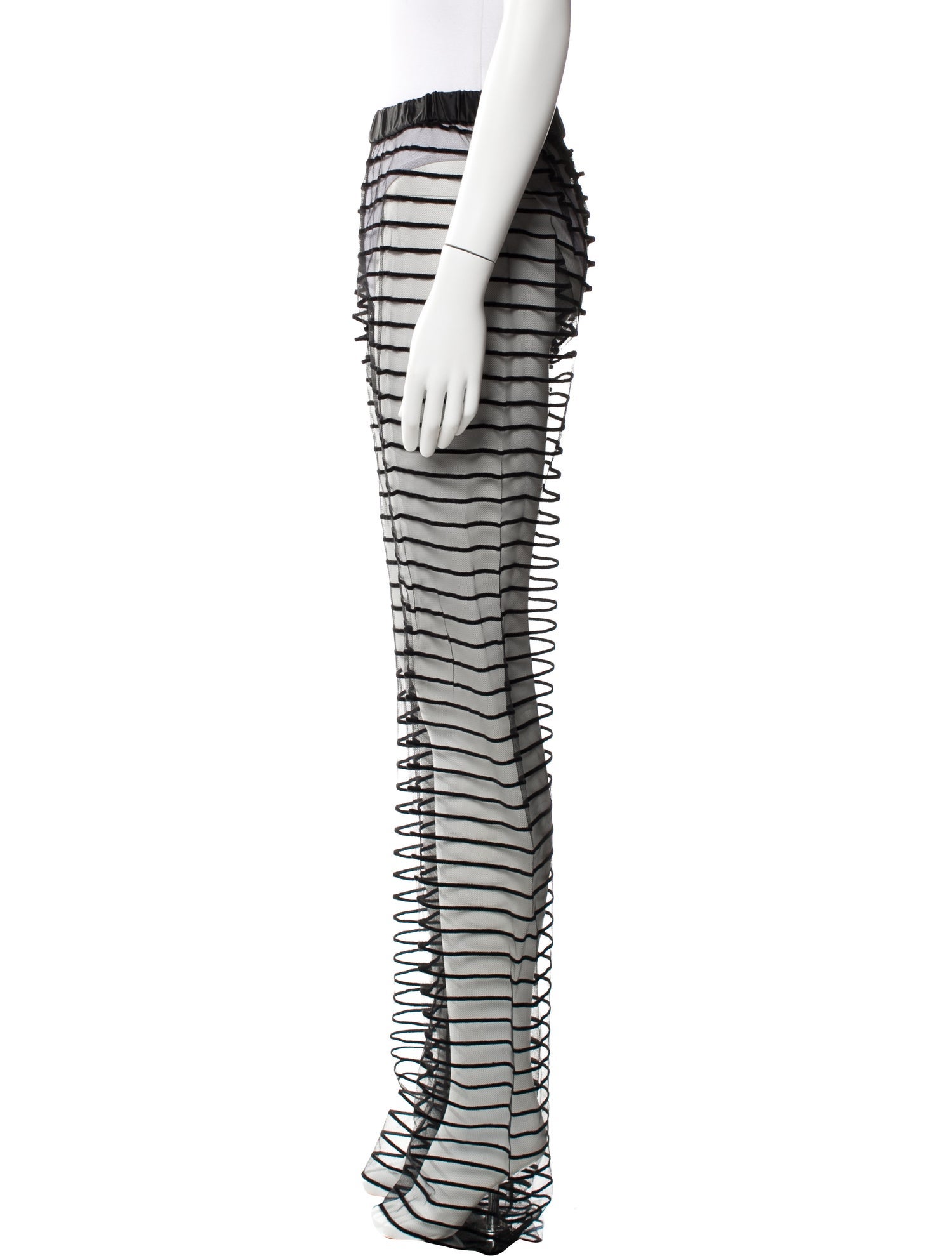 Dries Van Noten Striped Wide Leg Pants w/ Tags
