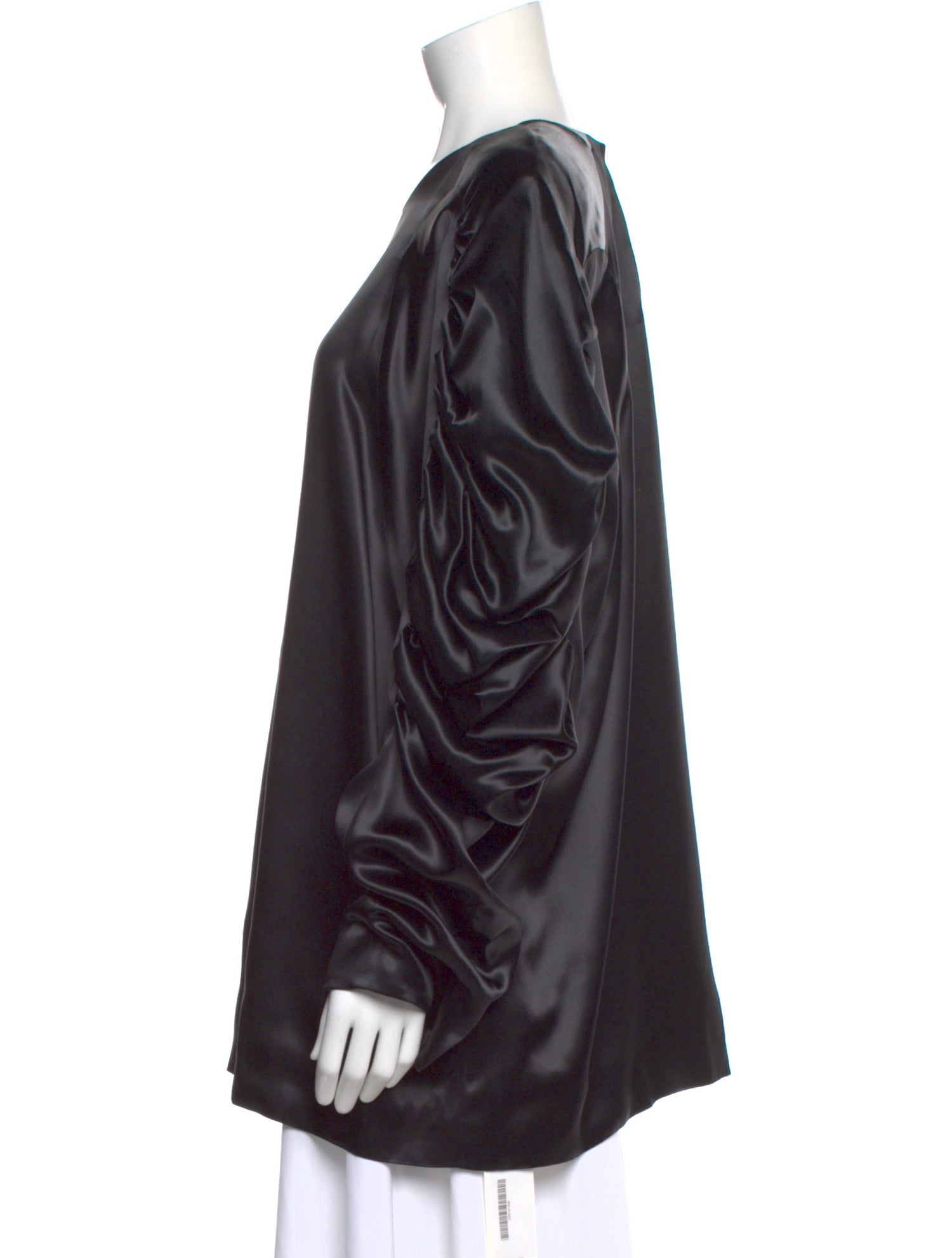 Dries Van Noten Crew Neck Long Sleeve Blouse