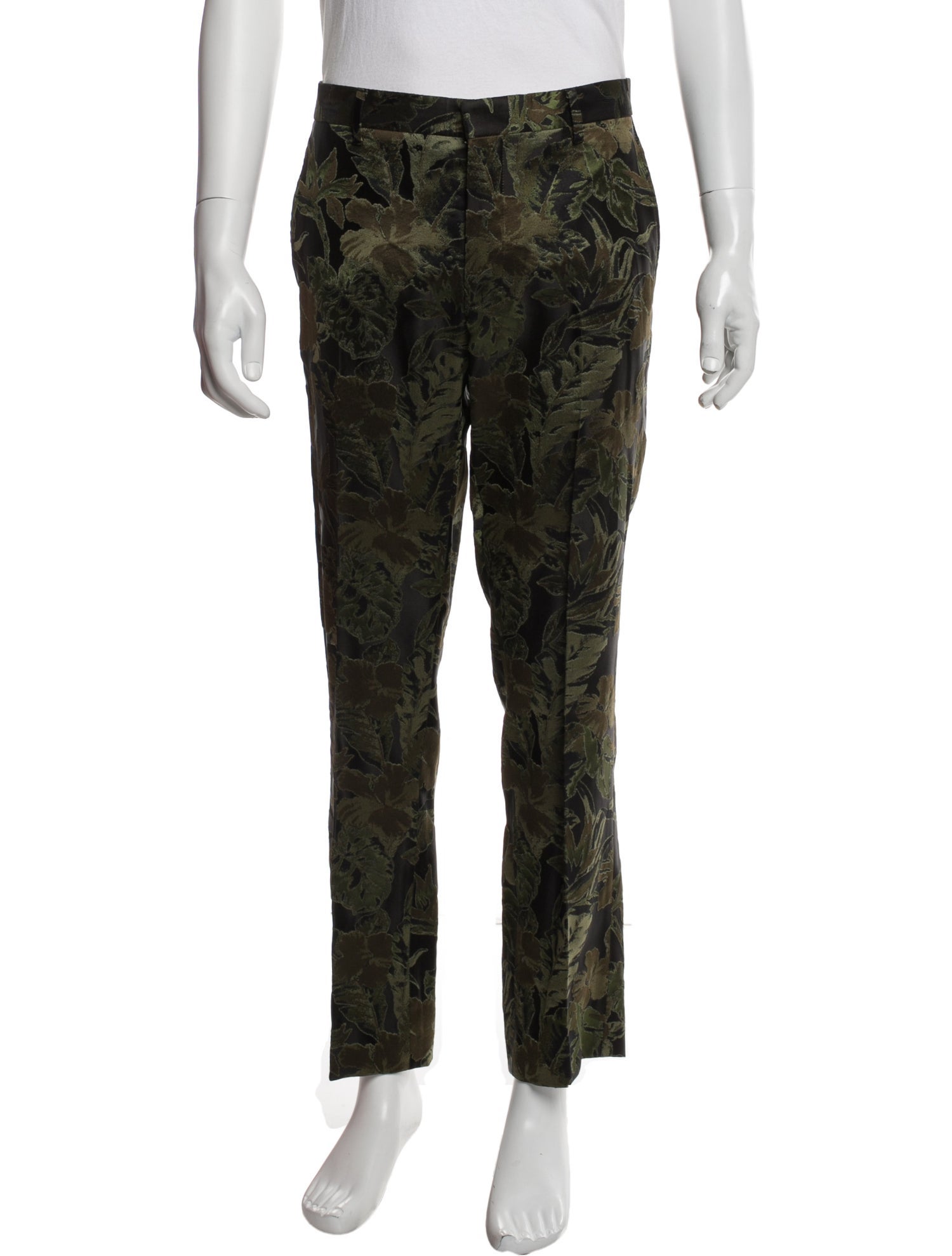 Dries Van Noten Printed Pants