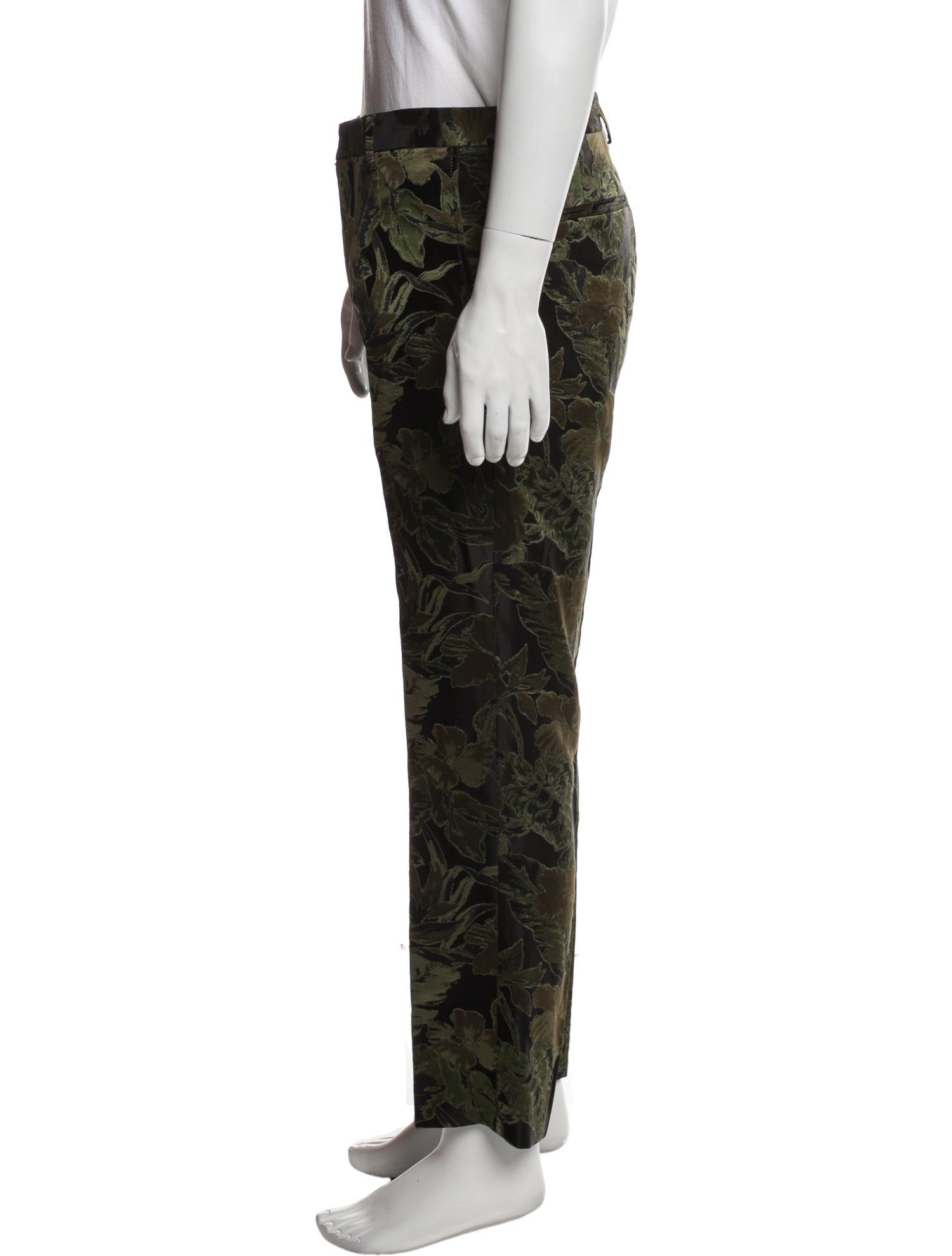 Dries Van Noten Printed Pants
