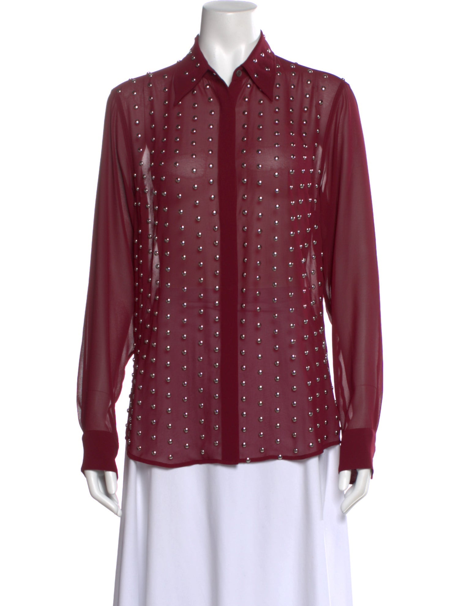 Dries Van Noten Long Sleeve Blouse