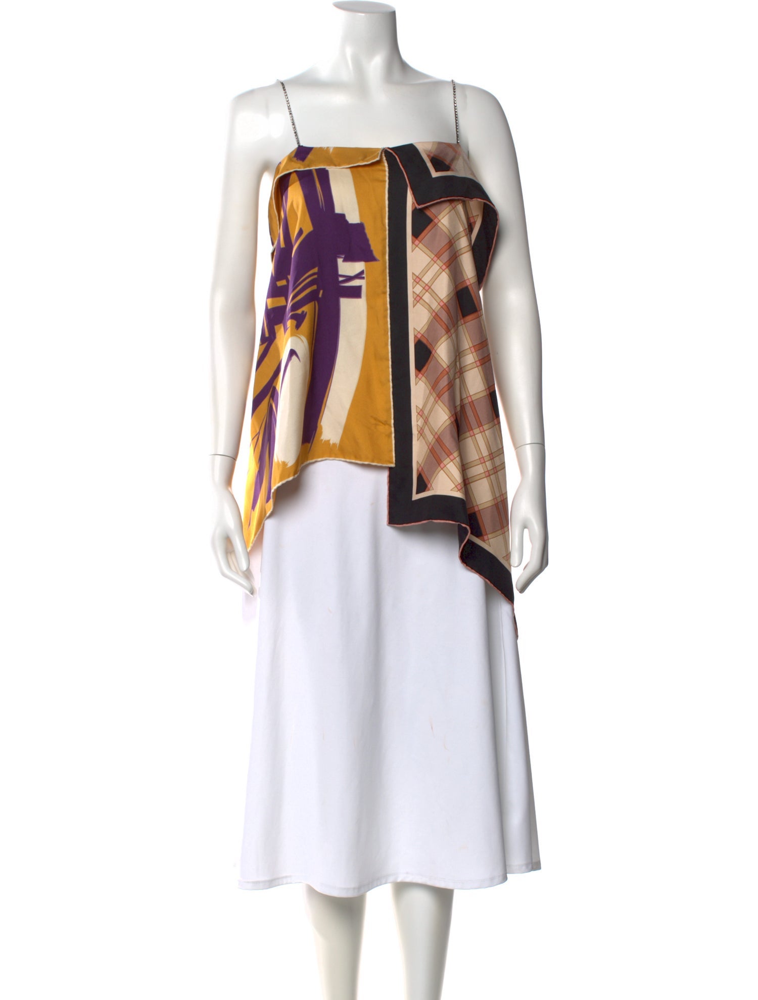 Dries Van Noten Silk Patterned Top