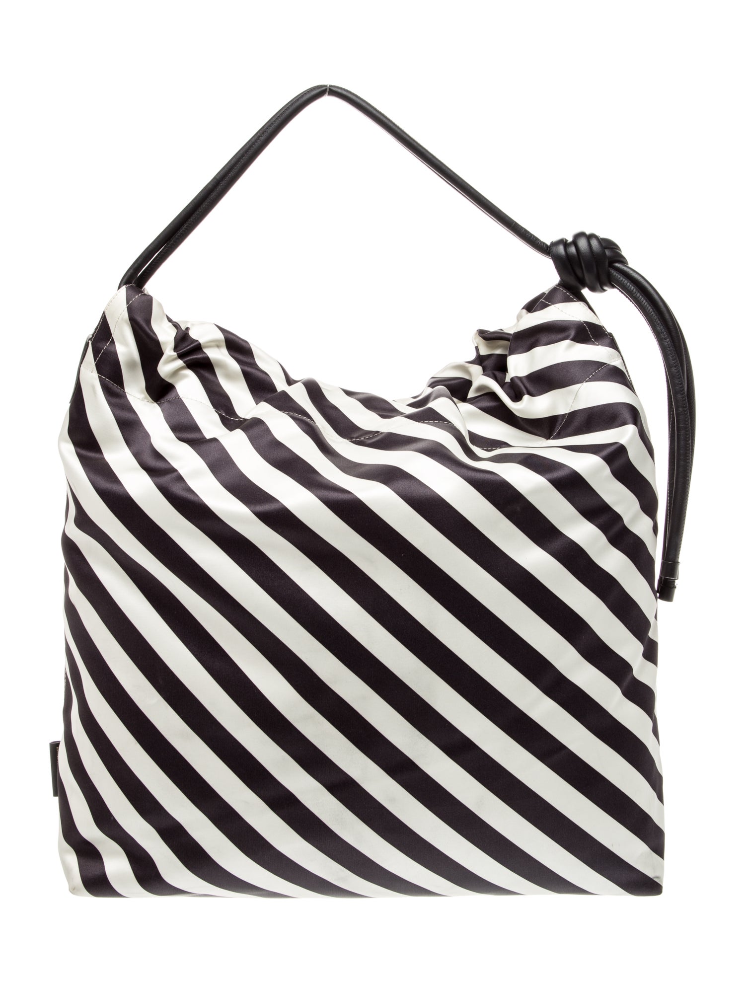 Dries Van Noten Satin Hobo