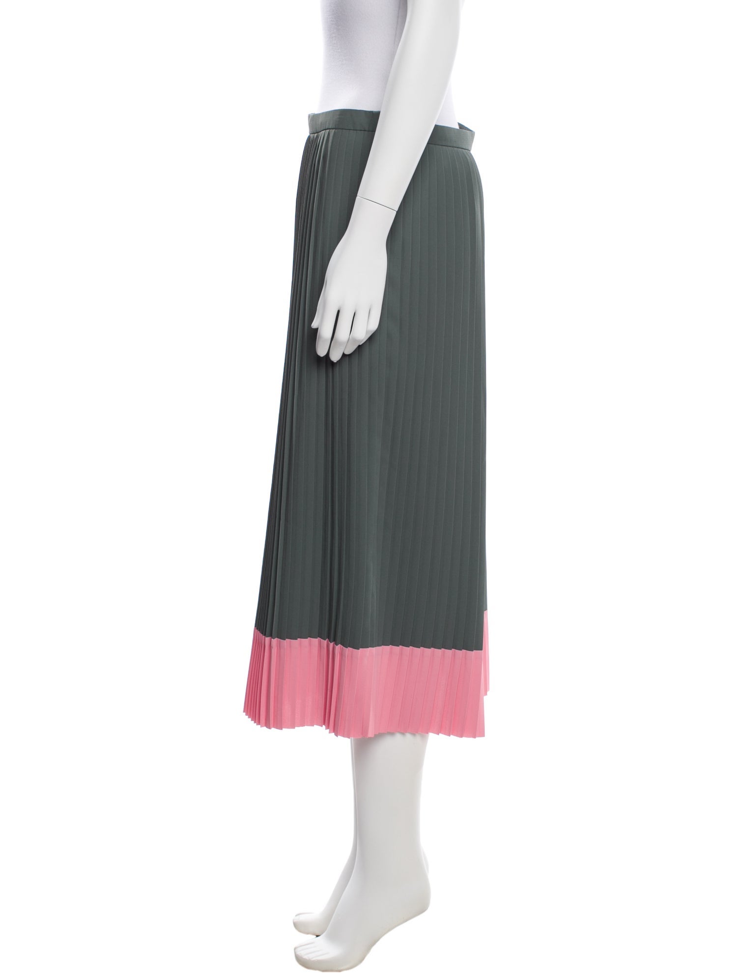 Dries Van Noten Striped Midi Length Skirt w/ Tags