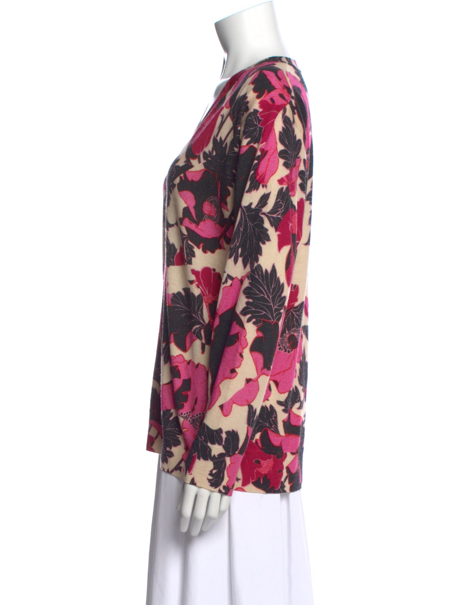 Dries Van Noten Merino Wool Printed Sweater