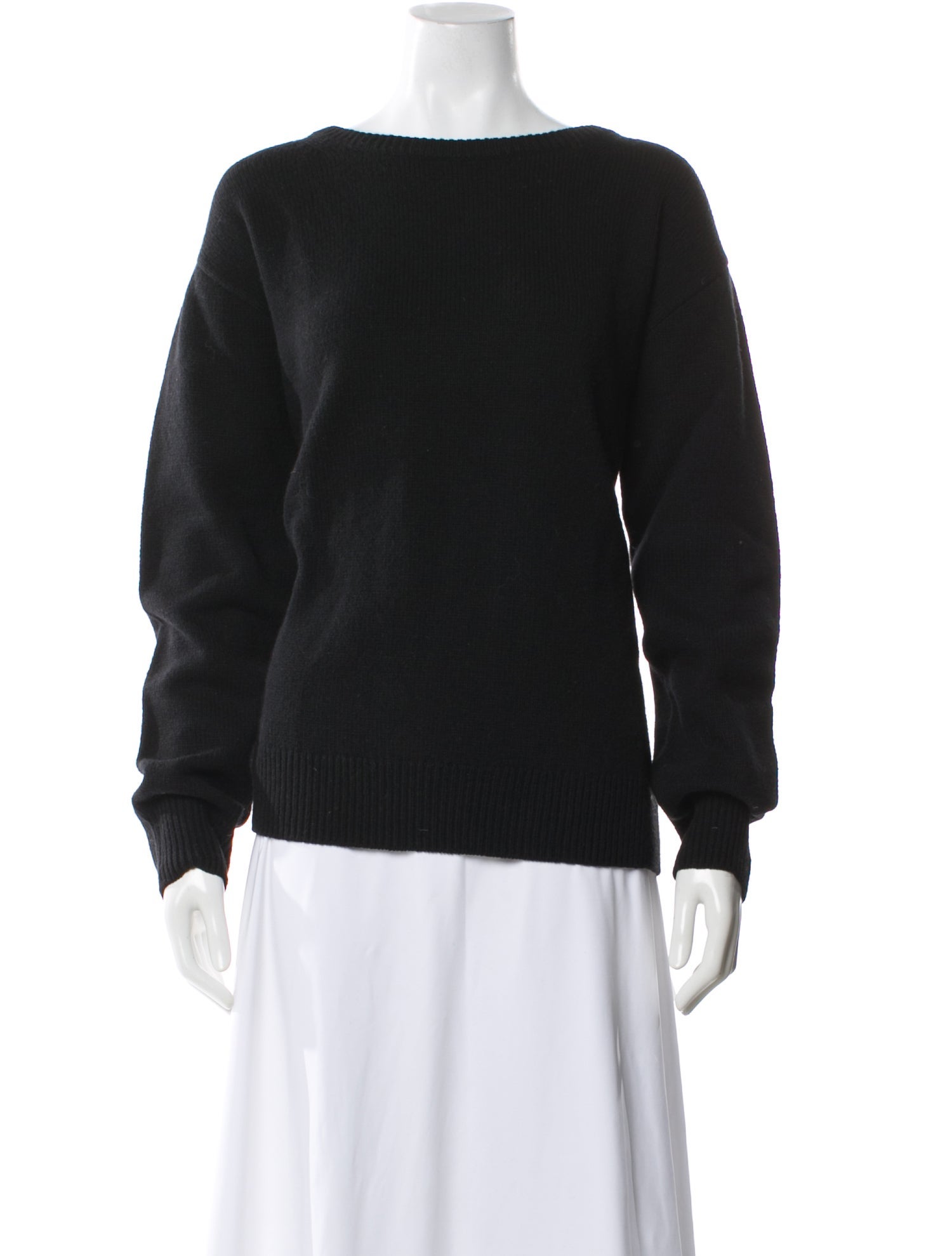 Dries Van Noten Wool Bateau Neckline Sweater