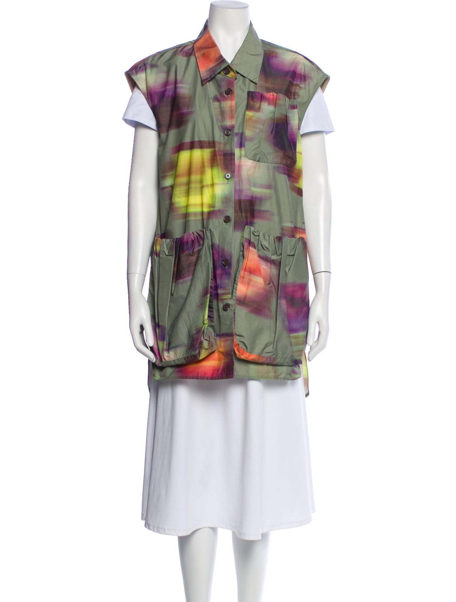 Dries Van Noten Printed Vest