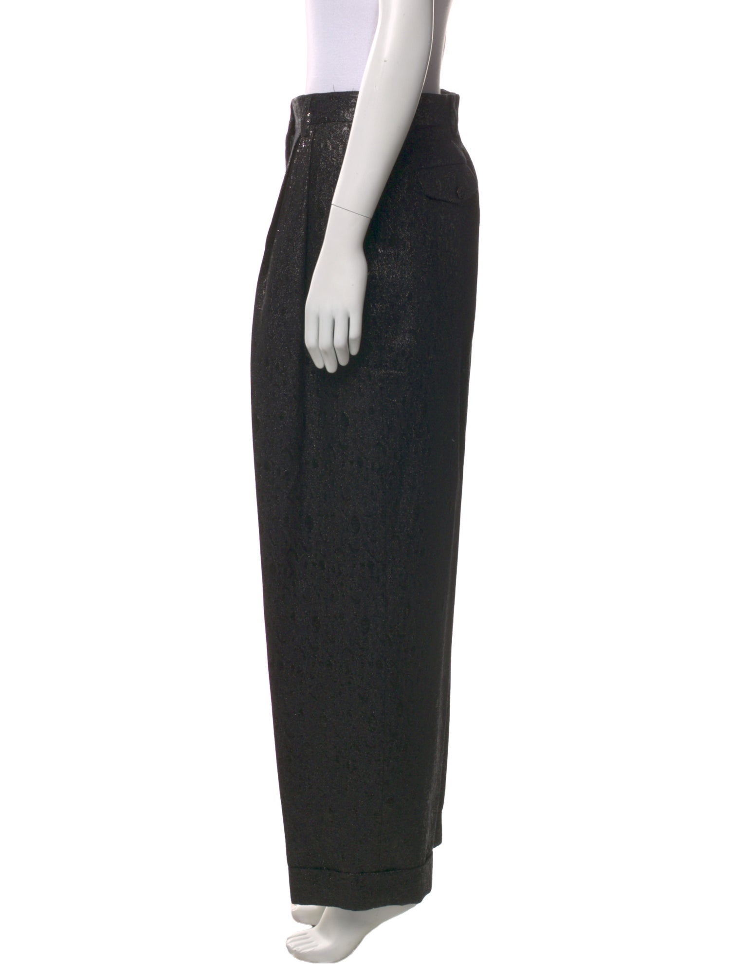 Dries Van Noten Wide Leg Pants