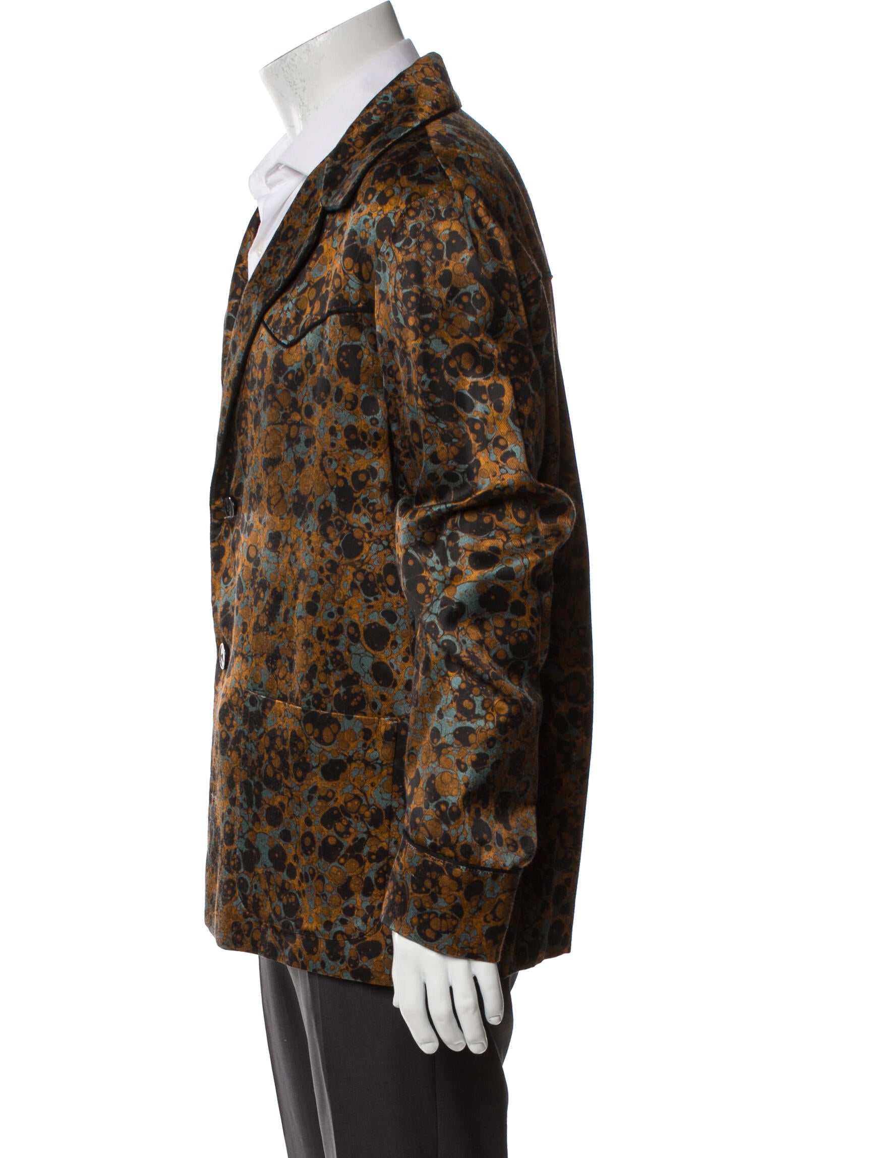 Dries Van Noten Printed Blazer