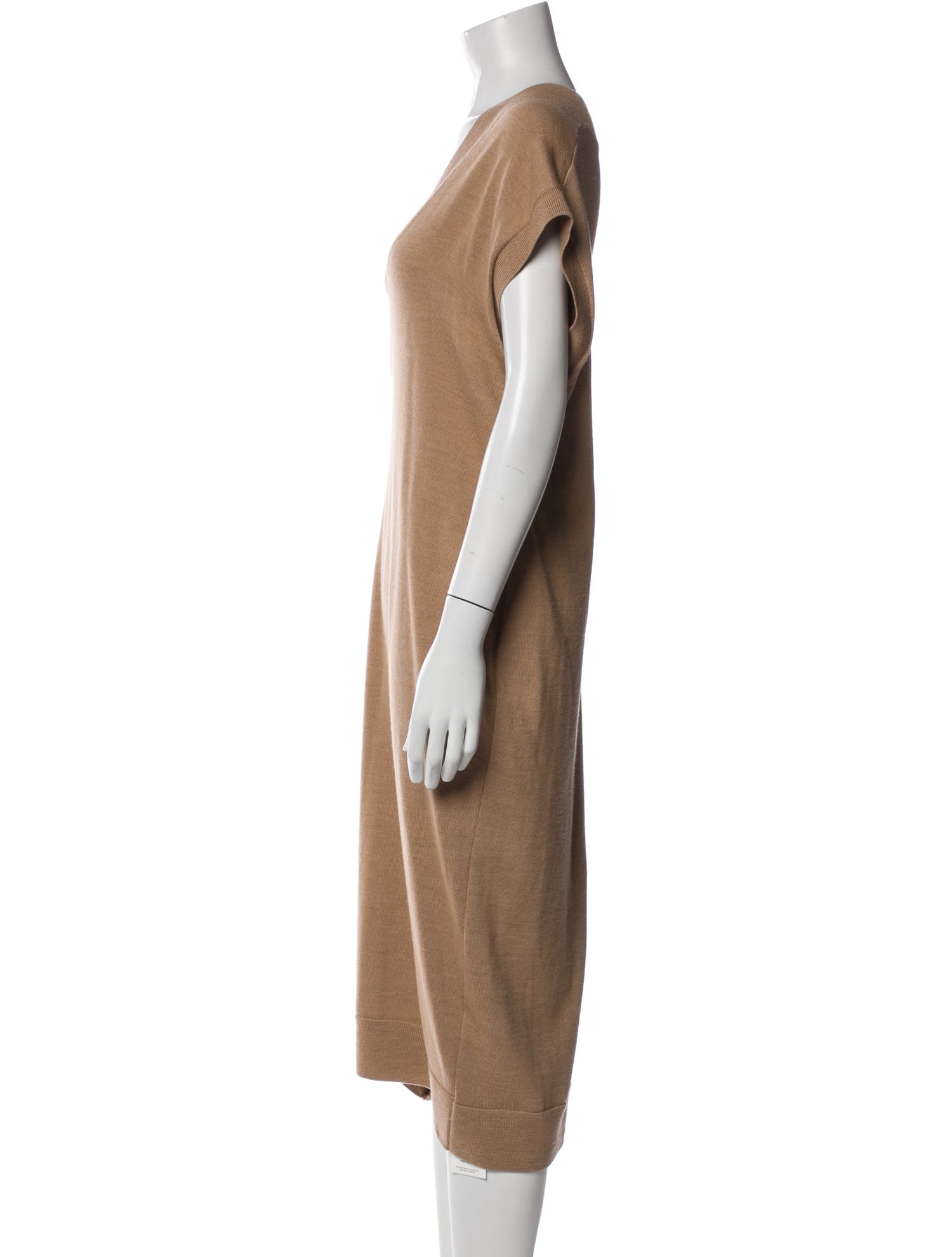 Dries Van Noten Merino Wool Midi Length Dress