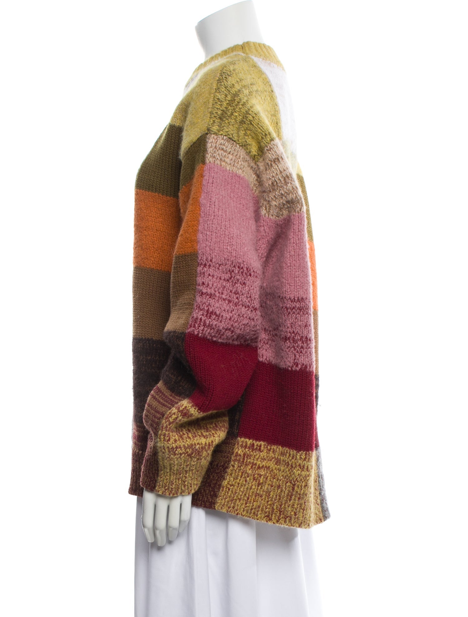 Dries Van Noten Wool Striped Sweater