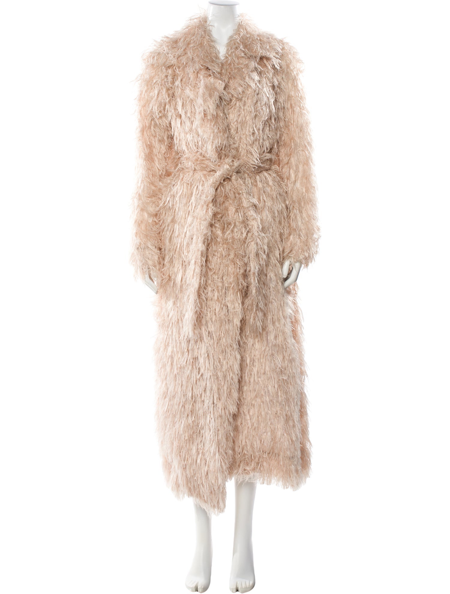 Dries Van Noten Faux Fur Coat