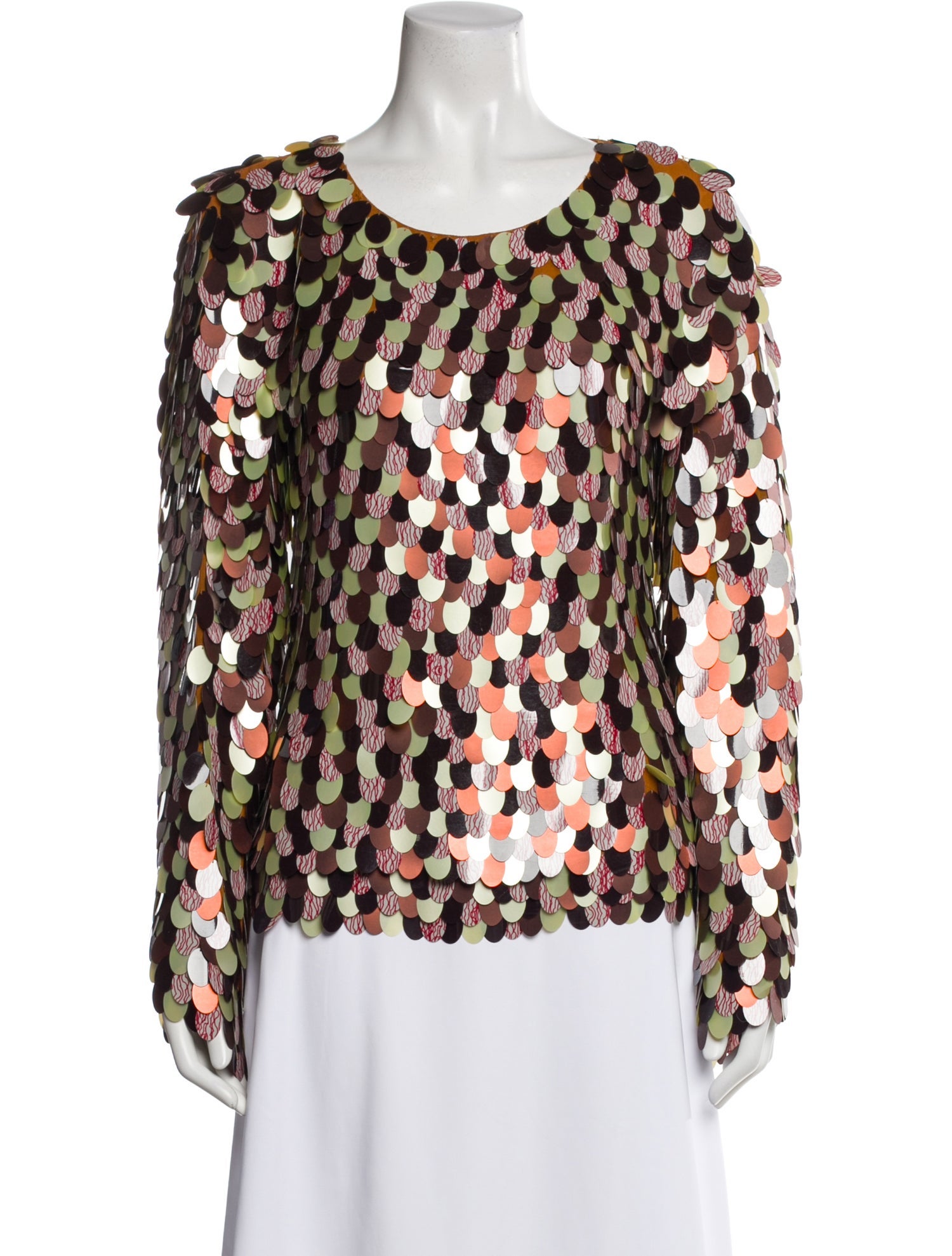 Dries Van Noten 2025 Patterned Top