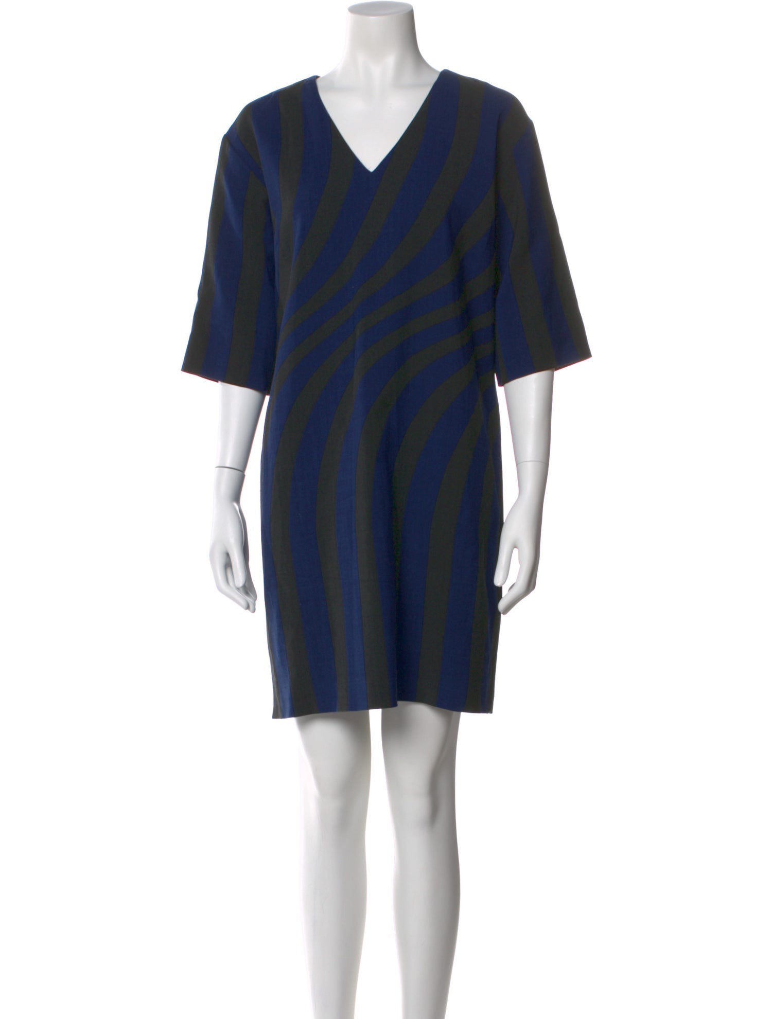 Dries Van Noten Striped Mini Dress
