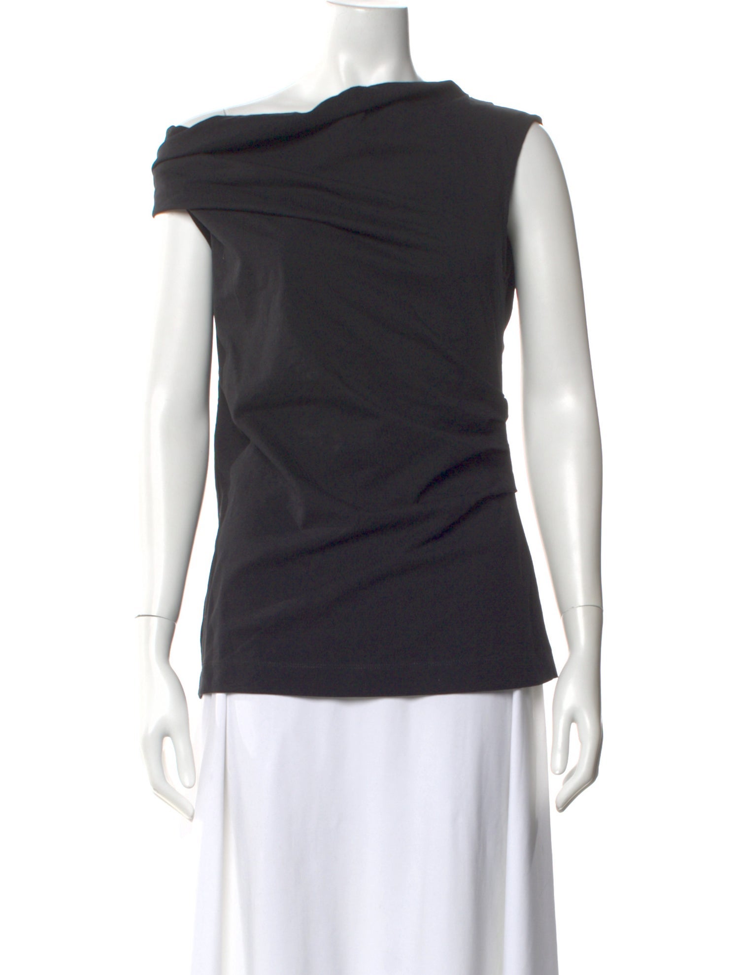 Dries Van Noten One-Shoulder Sleeveless Top w/ Tags