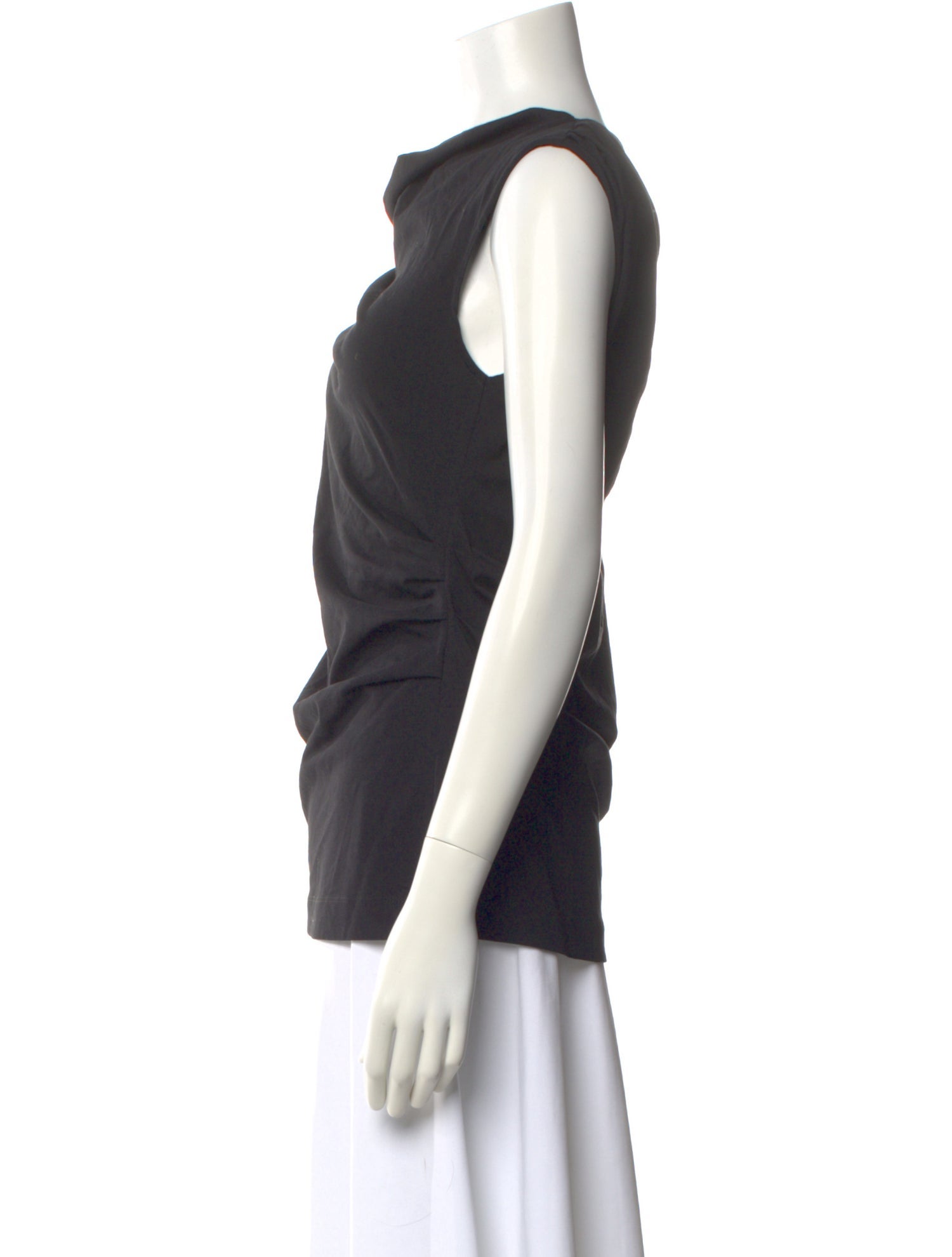 Dries Van Noten One-Shoulder Sleeveless Top w/ Tags