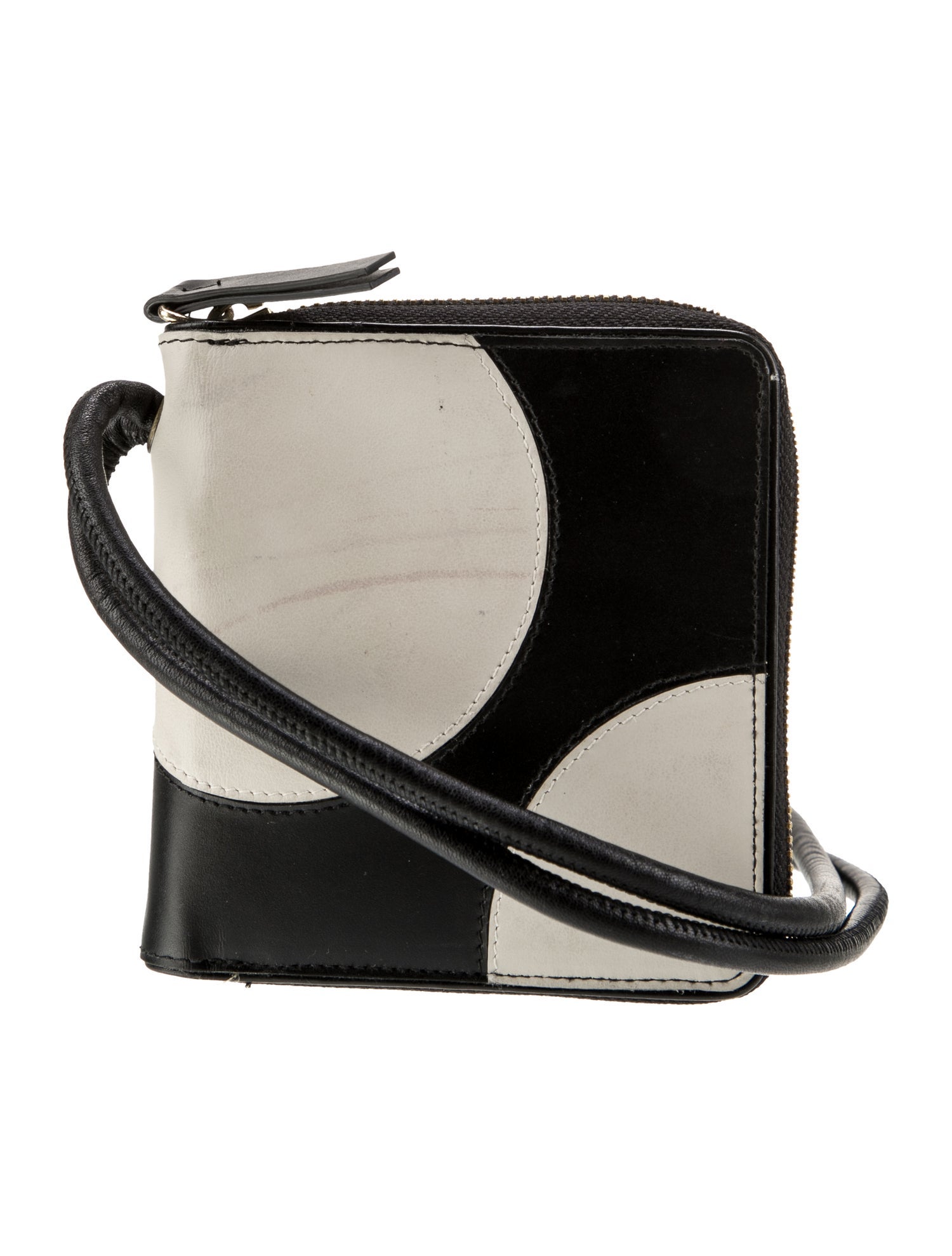 Dries Van Noten Leather Evening Bag