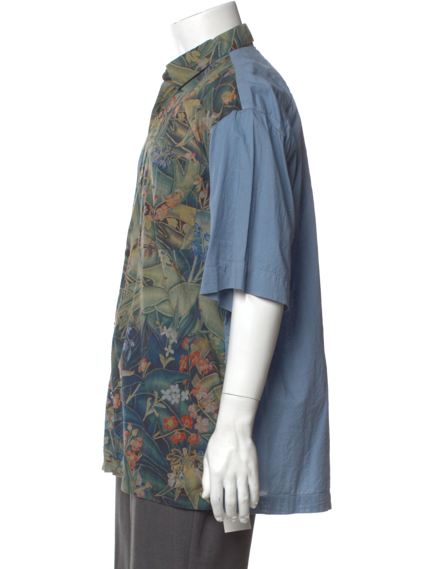 Dries Van Noten Printed Short Sleeve Shirt