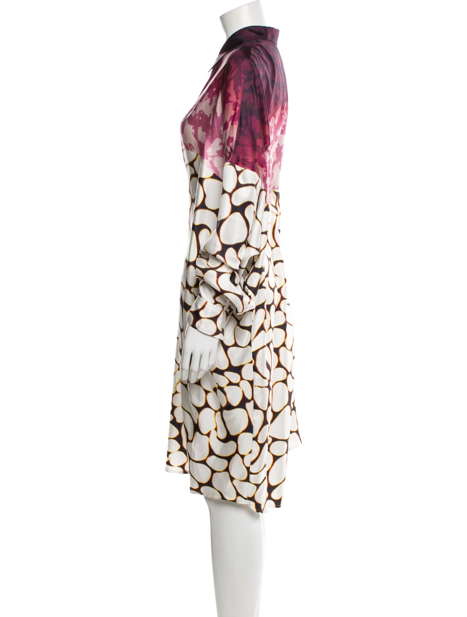 Dries Van Noten Silk Mini Dress