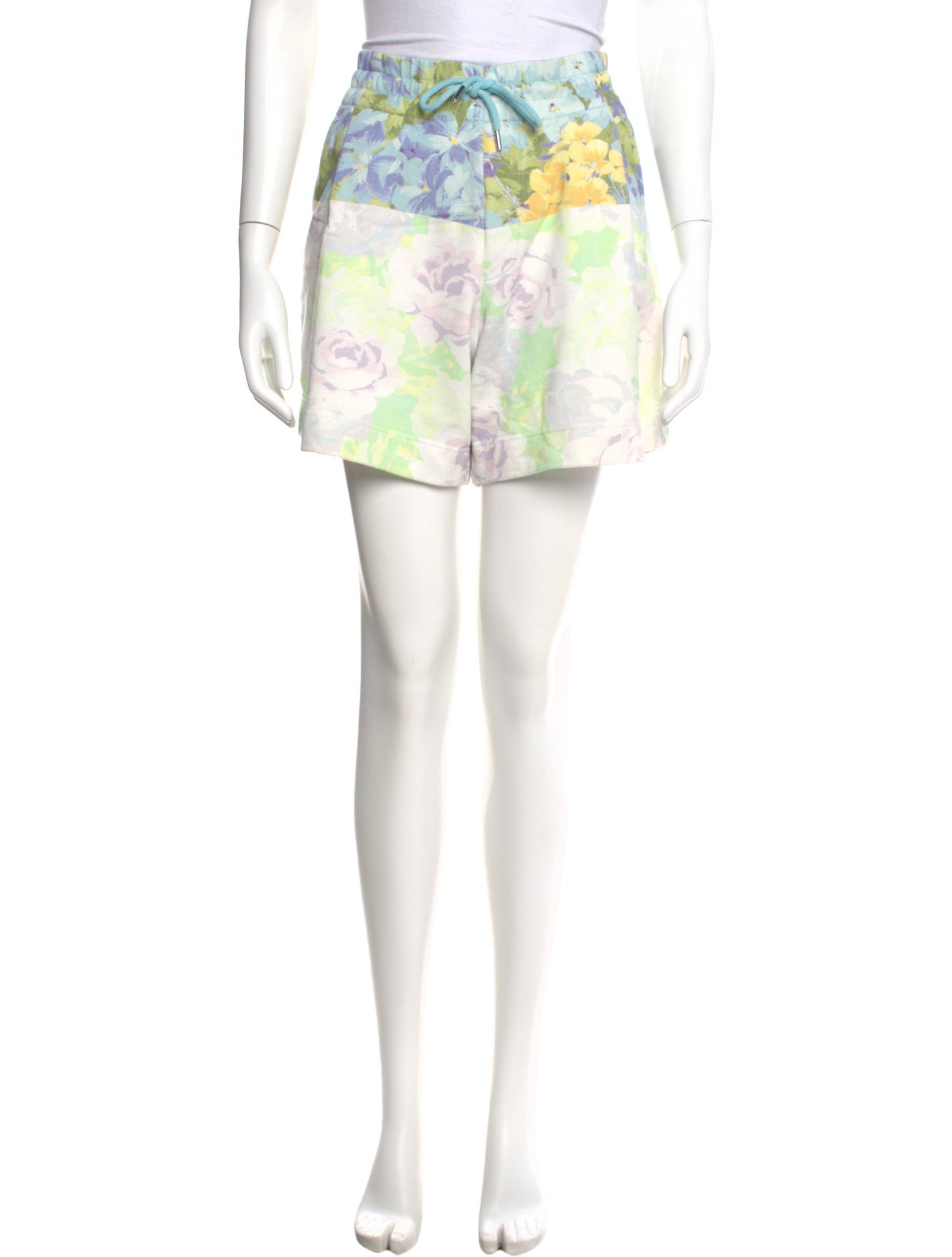 Dries Van Noten Floral Print Mini Shorts w/ Tags