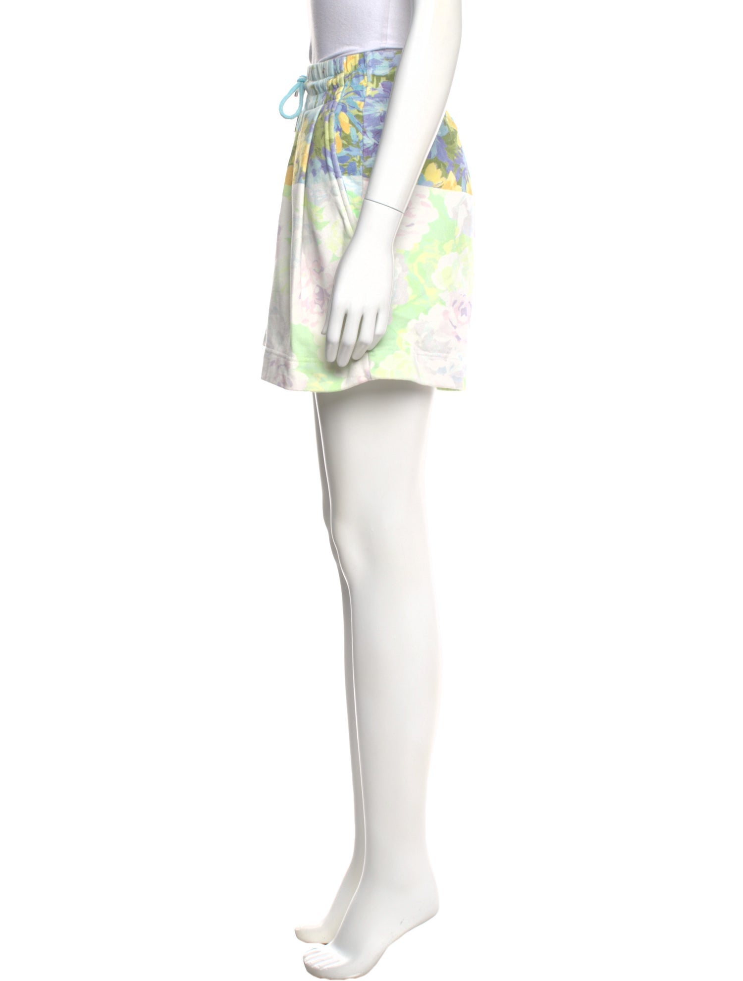 Dries Van Noten Floral Print Mini Shorts w/ Tags